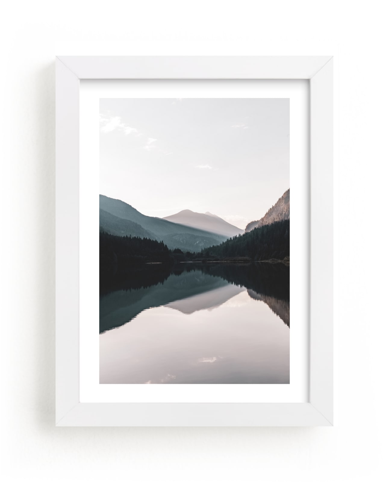 "Ruby Peaks" - Limited Edition Art Print by LindseyErin in beautiful frame options and a variety of sizes.
