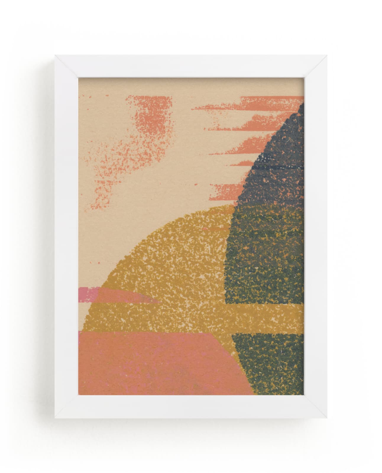 "Setting Light II" - Limited Edition Art Print by Molly Lloyd in beautiful frame options and a variety of sizes.