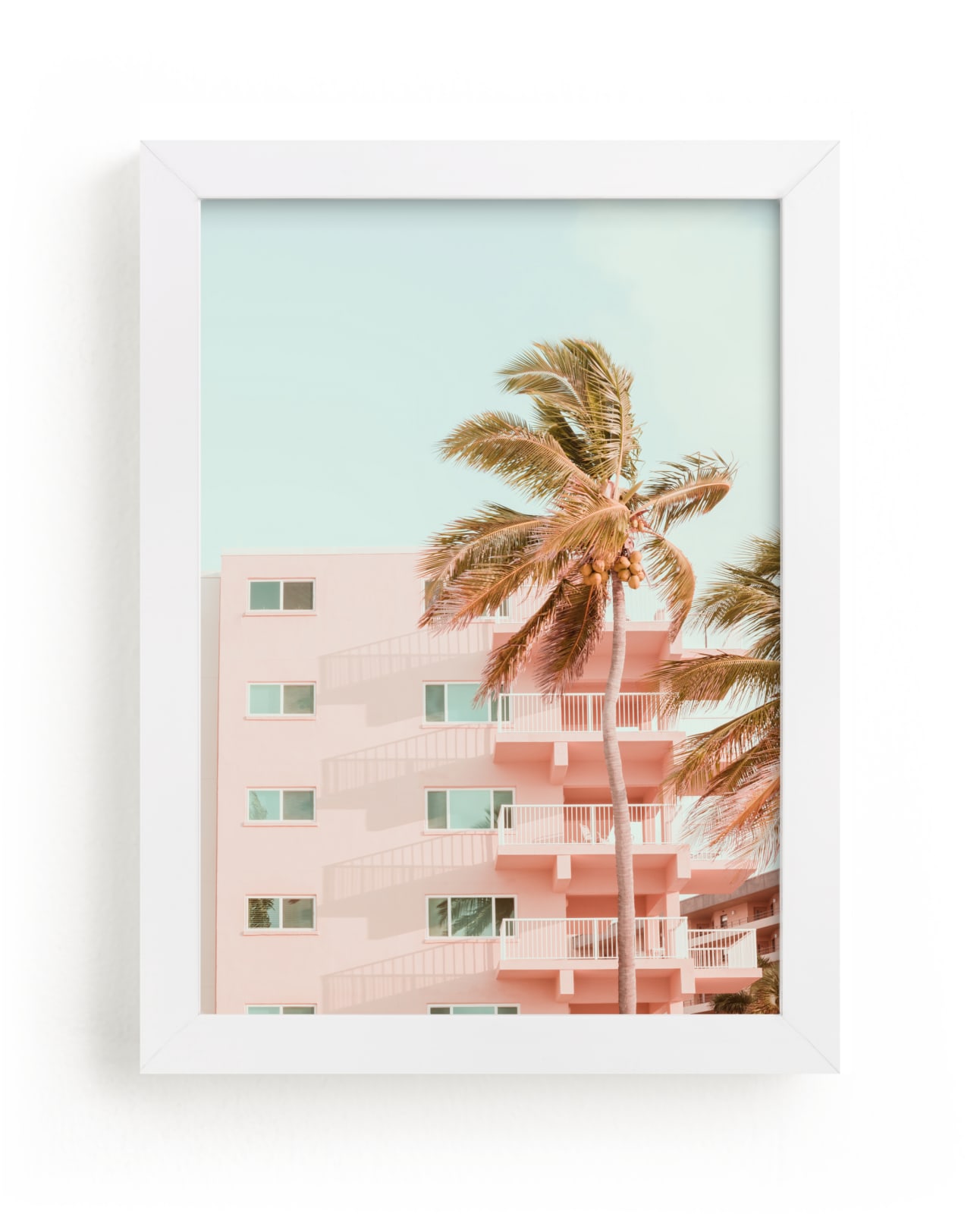 "Pastel Holidays" - Limited Edition Art Print by Rega in beautiful frame options and a variety of sizes.
