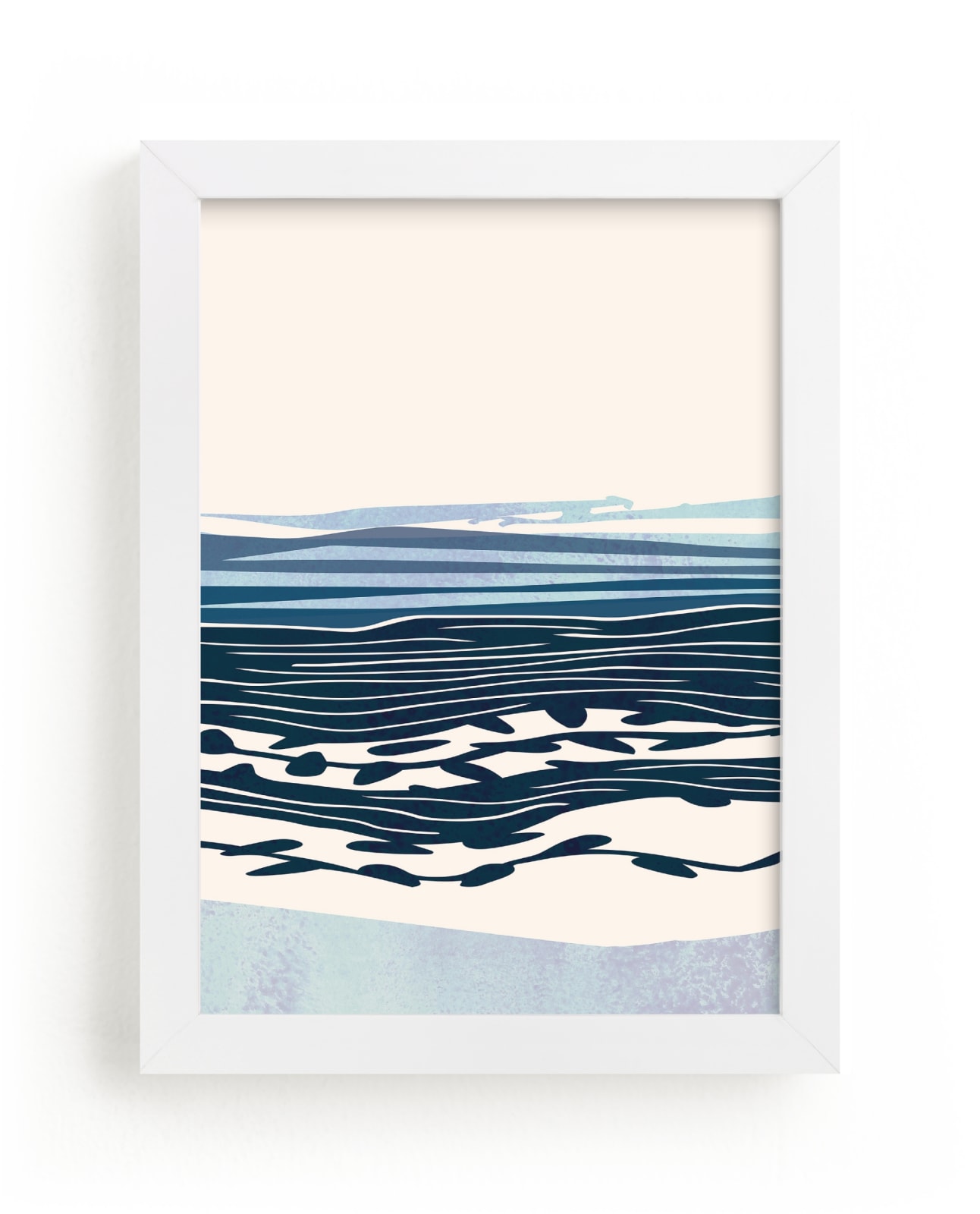 "Seascape I" - Limited Edition Art Print by Tatjana Koraksic in beautiful frame options and a variety of sizes.