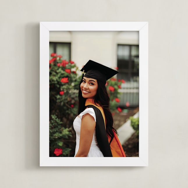 "The Big Picture: Graduation Framed Photo" - Custom Photo Art by Minted Custom in beautiful frame options and a variety of sizes.