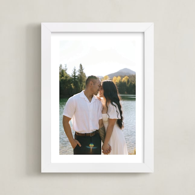 "The Big Picture: Valentine's Framed Photo" - Custom Photo Art by Minted Custom in beautiful frame options and a variety of sizes.