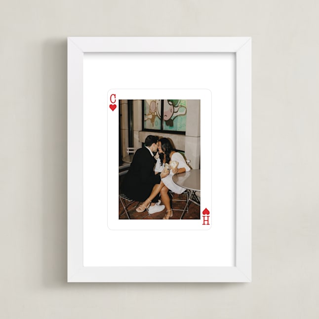 "Ace of Hearts: Framed Photo " - Custom Photo Art by Minted in beautiful frame options and a variety of sizes.