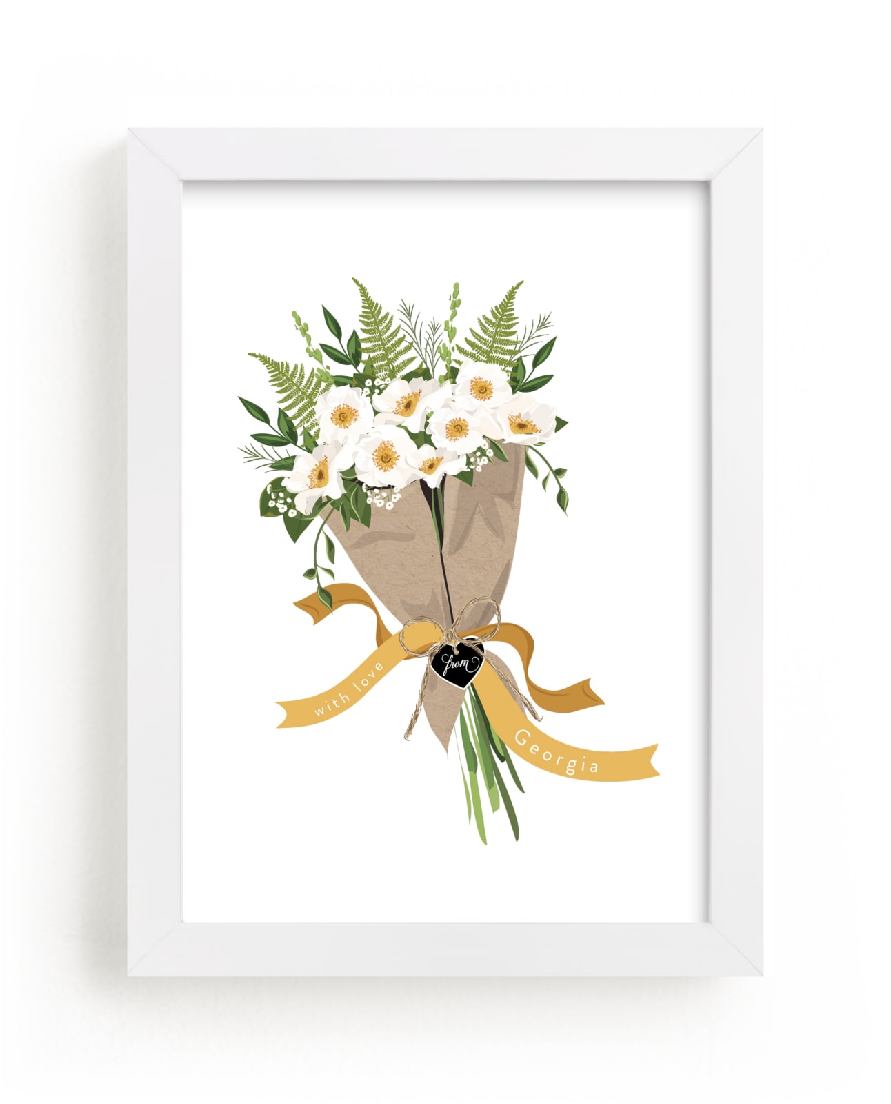 "Georgia Cherokee Rose Bouquet" - Limited Edition Art Print by Susan Moyal in beautiful frame options and a variety of sizes.