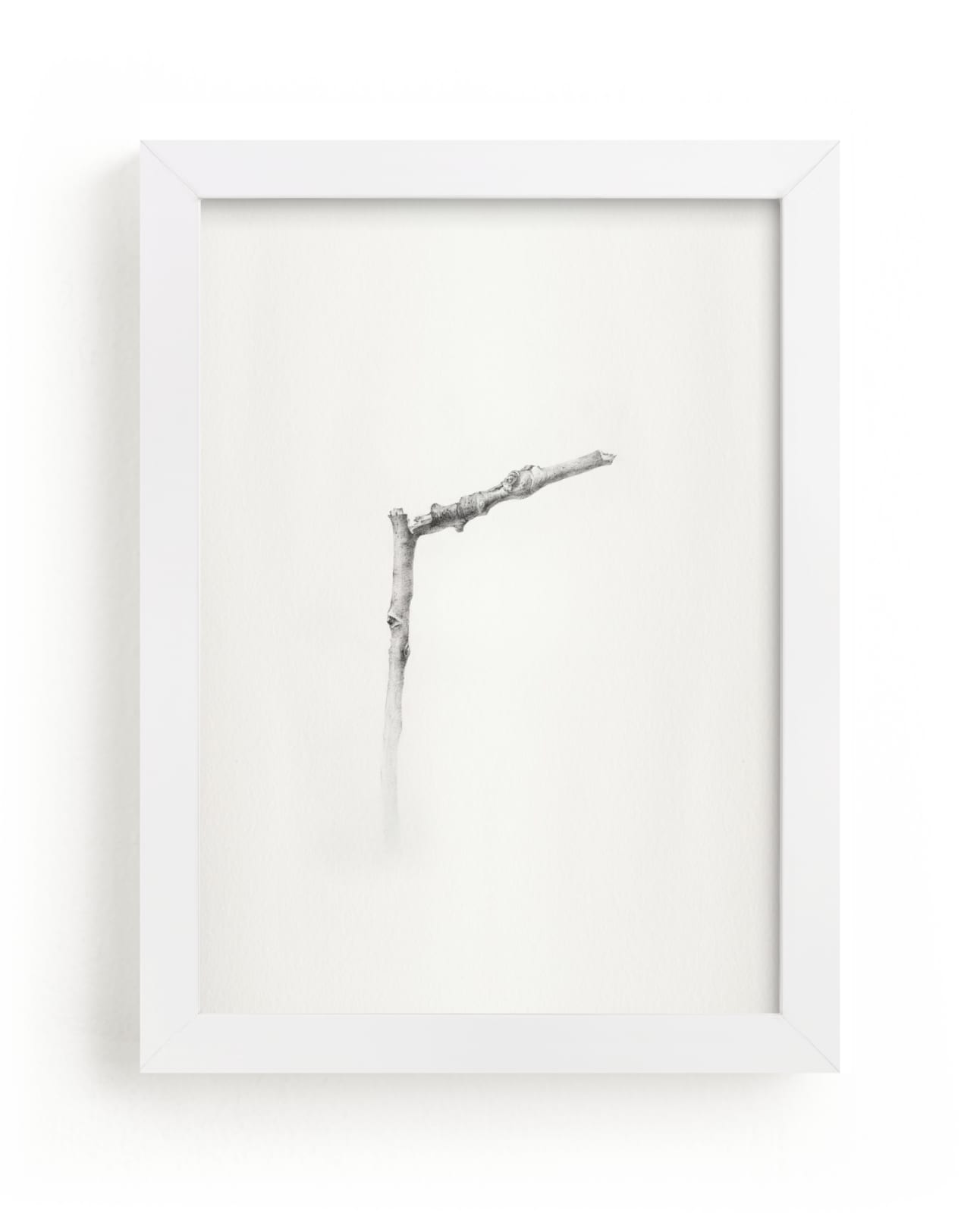 "Twig- Solitude 01" - Limited Edition Art Print by jinseikou in beautiful frame options and a variety of sizes.