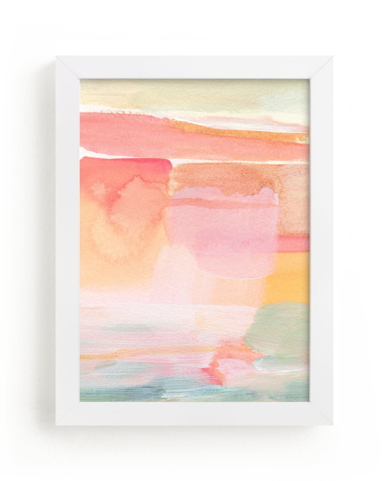 "Rising Light" - Limited Edition Art Print by Hooray Creative in beautiful frame options and a variety of sizes.
