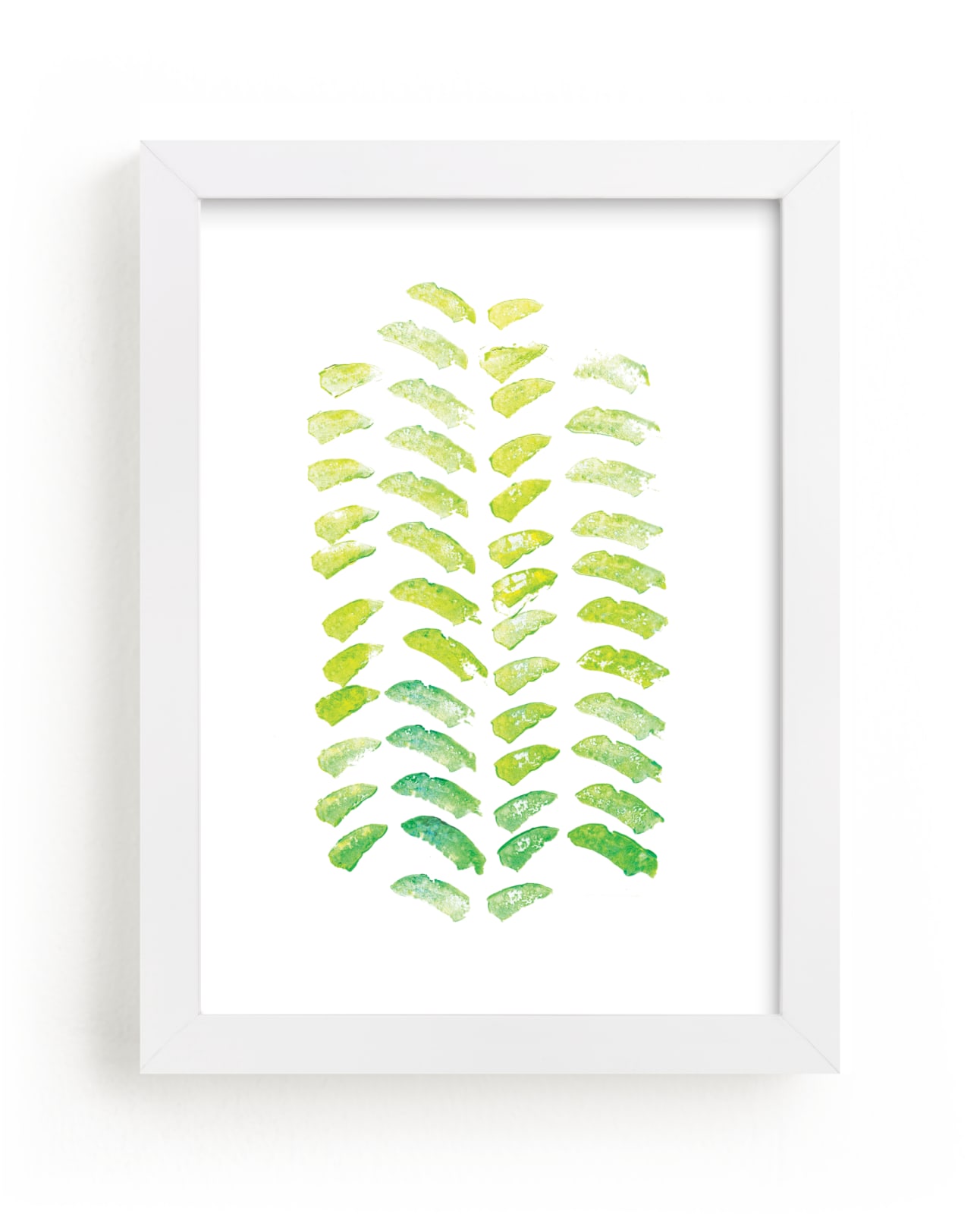 "Bok Choi Print No. 2" - Limited Edition Art Print by Susie Allen in beautiful frame options and a variety of sizes.