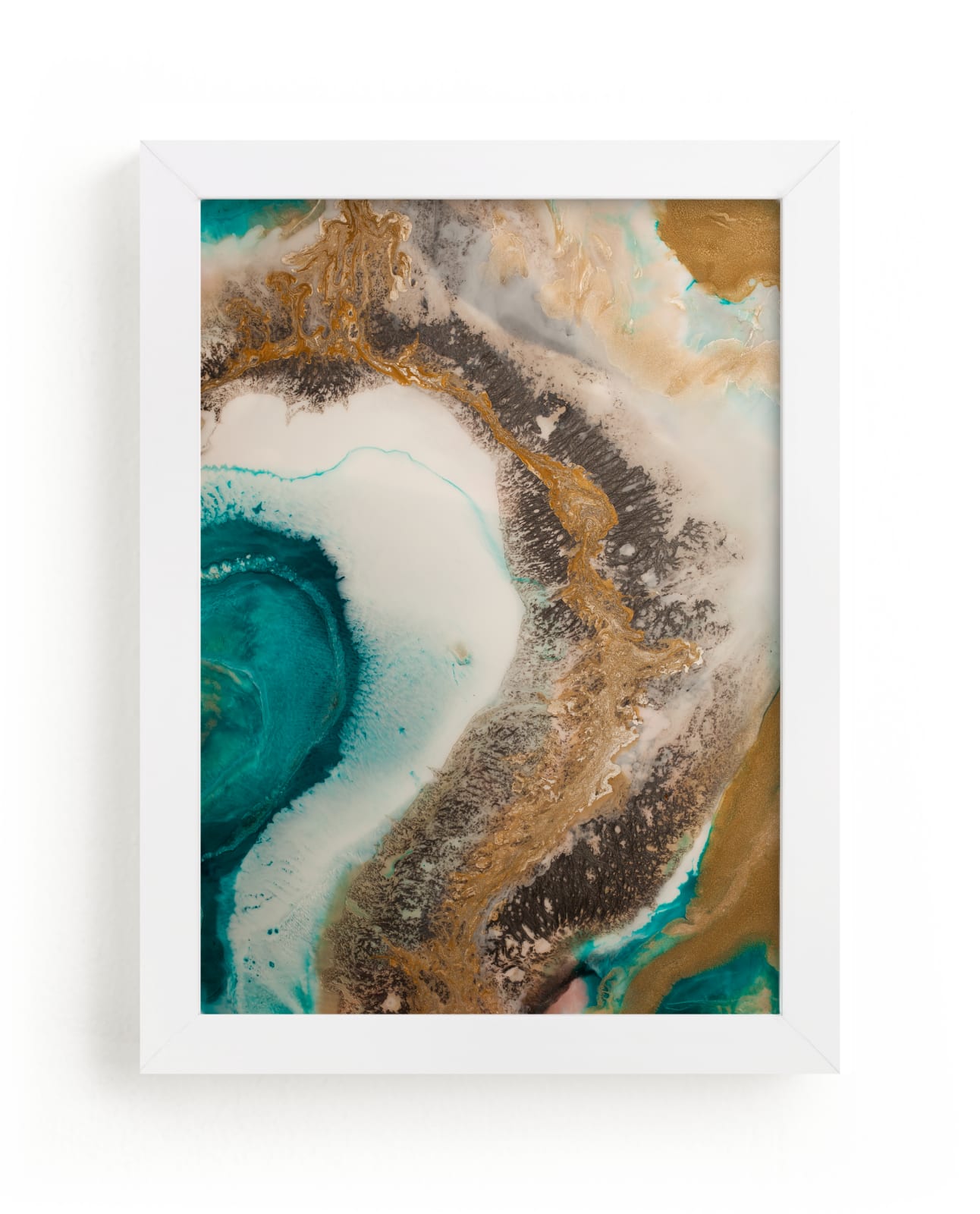 "Collide" - Limited Edition Art Print by Debi Perkins in beautiful frame options and a variety of sizes.