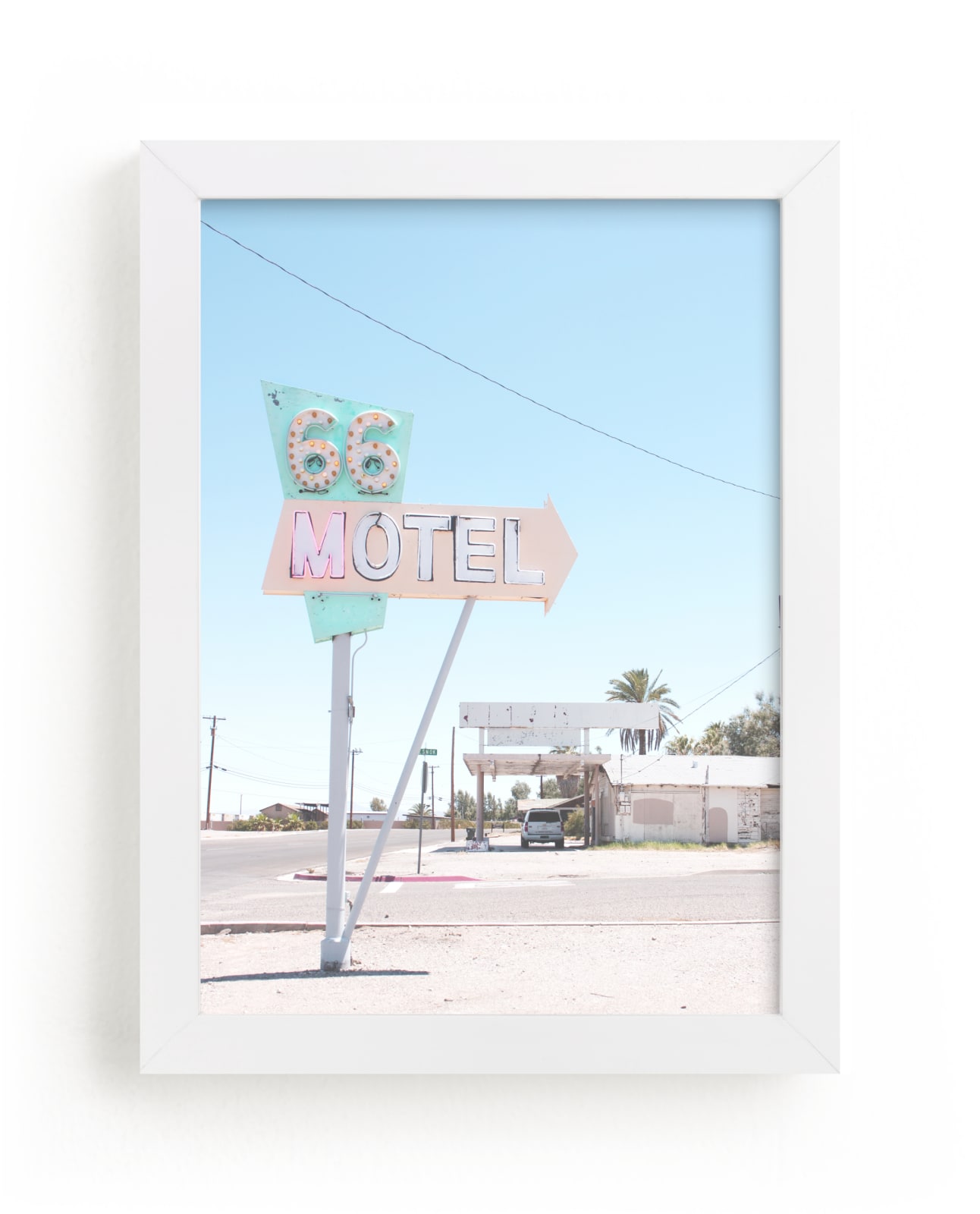 "66" - Limited Edition Art Print by Calais A Le Coq in beautiful frame options and a variety of sizes.