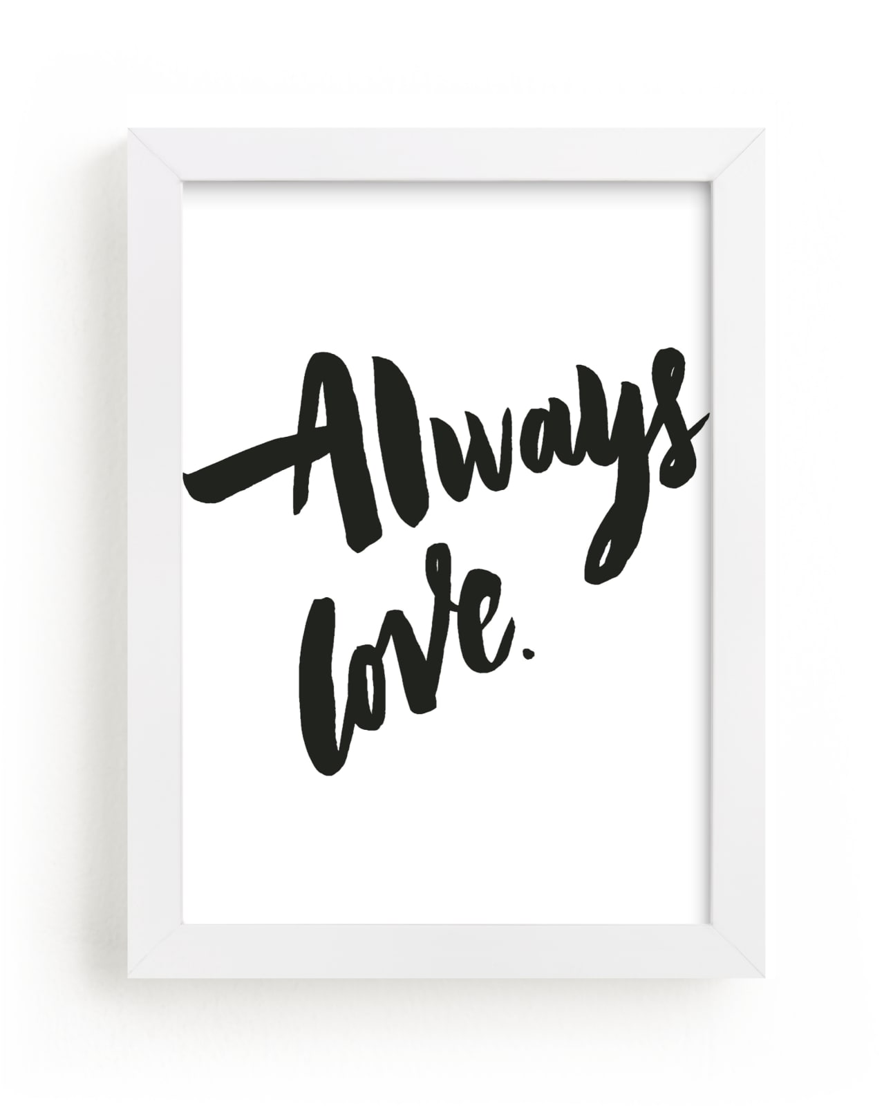 "Always Love" - Limited Edition Art Print by Maria Clarisse in beautiful frame options and a variety of sizes.