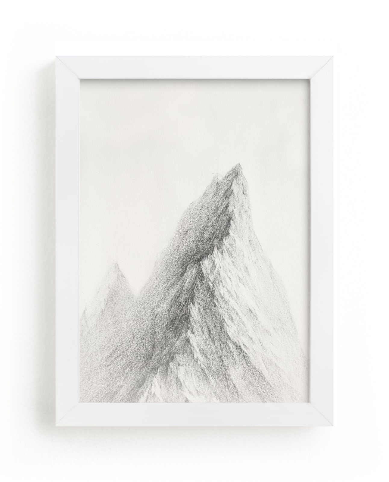 "Mt. Winterfell" - Limited Edition Art Print by jinseikou in beautiful frame options and a variety of sizes.