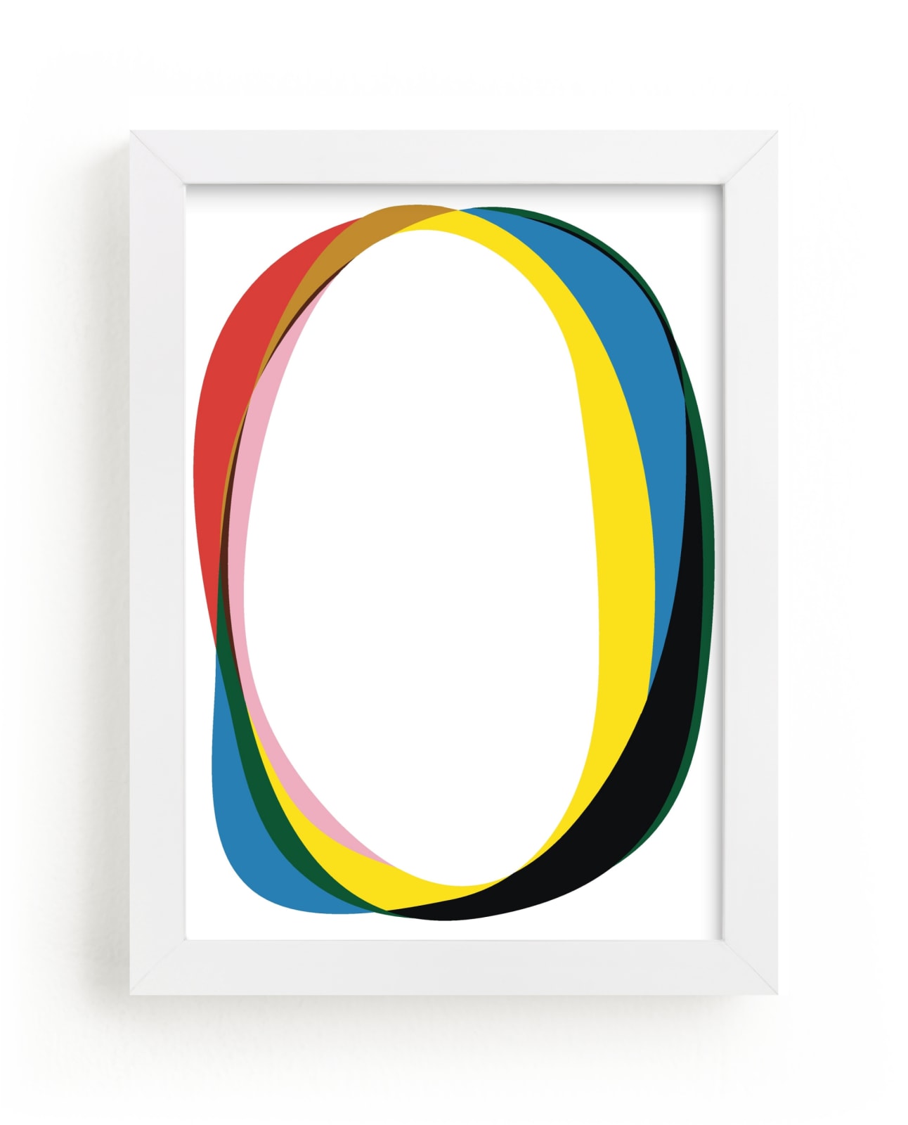 "Rings 1" - Limited Edition Art Print by Christina Flowers in beautiful frame options and a variety of sizes.