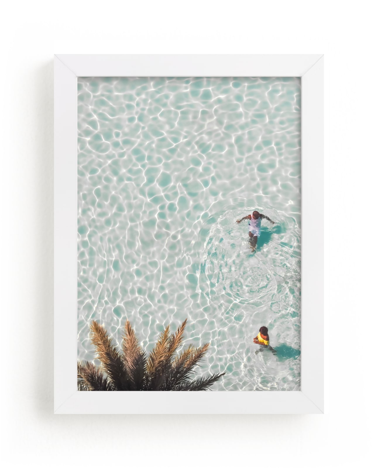 "Pool Party for Two" - Limited Edition Art Print by KIMBERLY SMITH in beautiful frame options and a variety of sizes.
