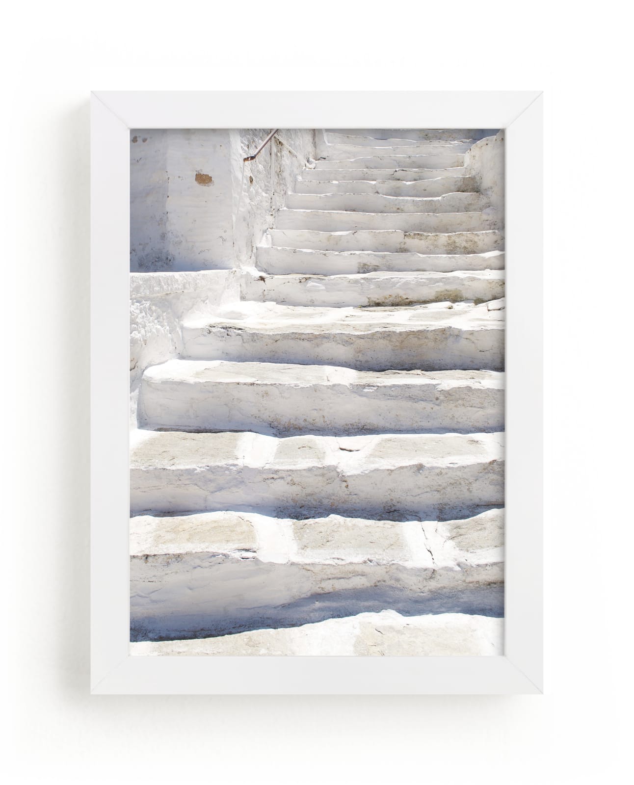 "White stairs" - Limited Edition Art Print by Marimba Morris in beautiful frame options and a variety of sizes.