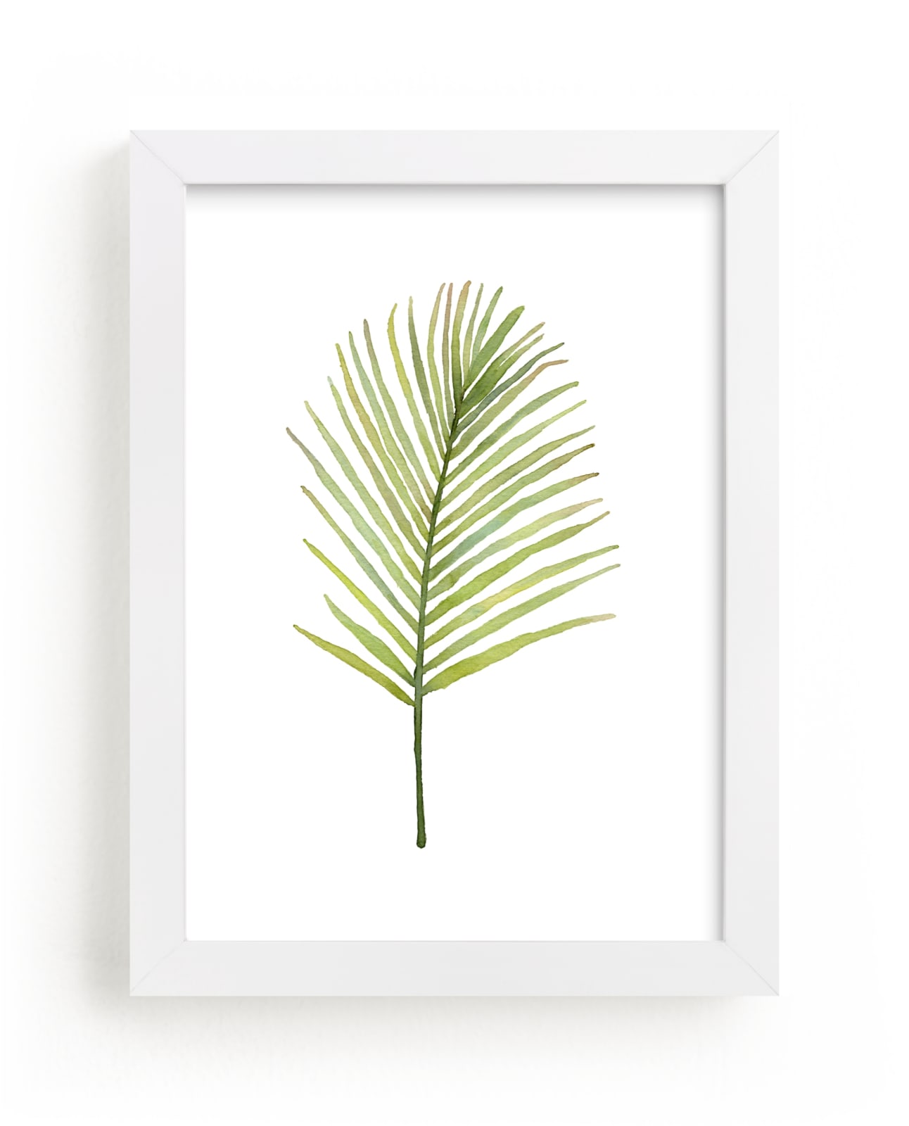 "I'm Frond of You No. 2" - Limited Edition Art Print by Andi Pahl in beautiful frame options and a variety of sizes.