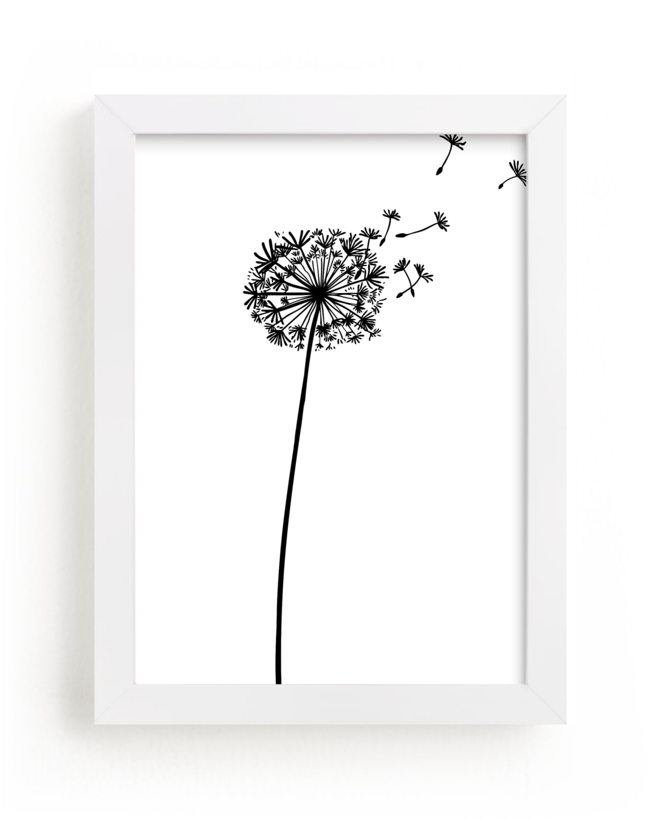 "dandelion" - Limited Edition Art Print by Yuke Li in beautiful frame options and a variety of sizes.