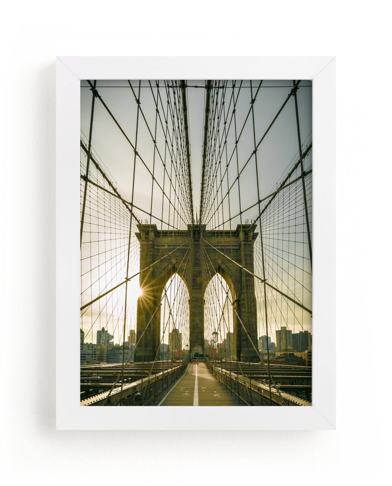 "Brooklyn Light" - Limited Edition Art Print by Jason Derck in beautiful frame options and a variety of sizes.