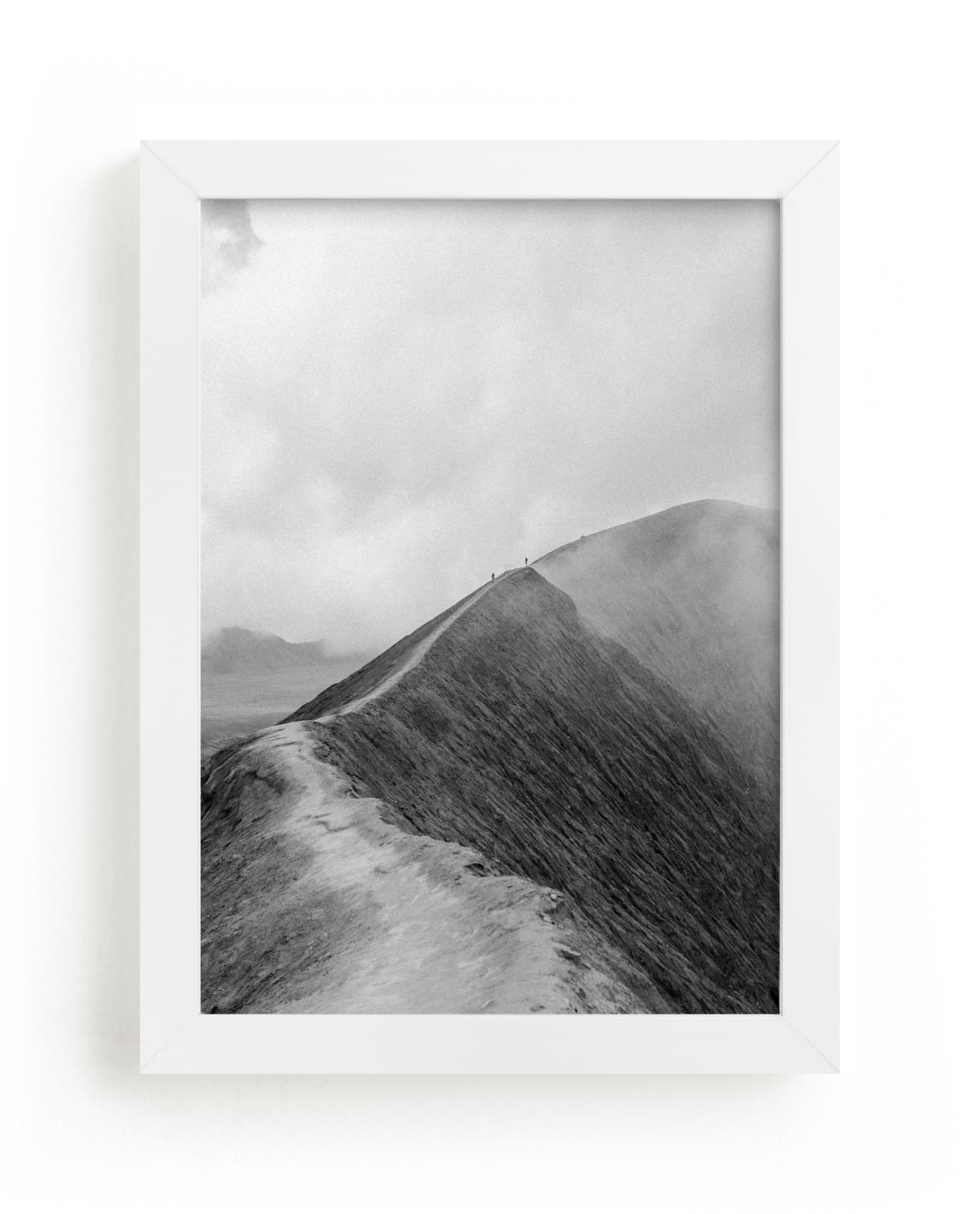"Mighty Mount Bromo" - Limited Edition Art Print by Marianne Brouwer in beautiful frame options and a variety of sizes.
