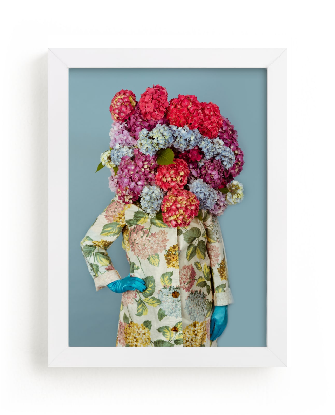"Shes Blooming Worth " - Limited Edition Art Print by Theresa Bear in beautiful frame options and a variety of sizes.
