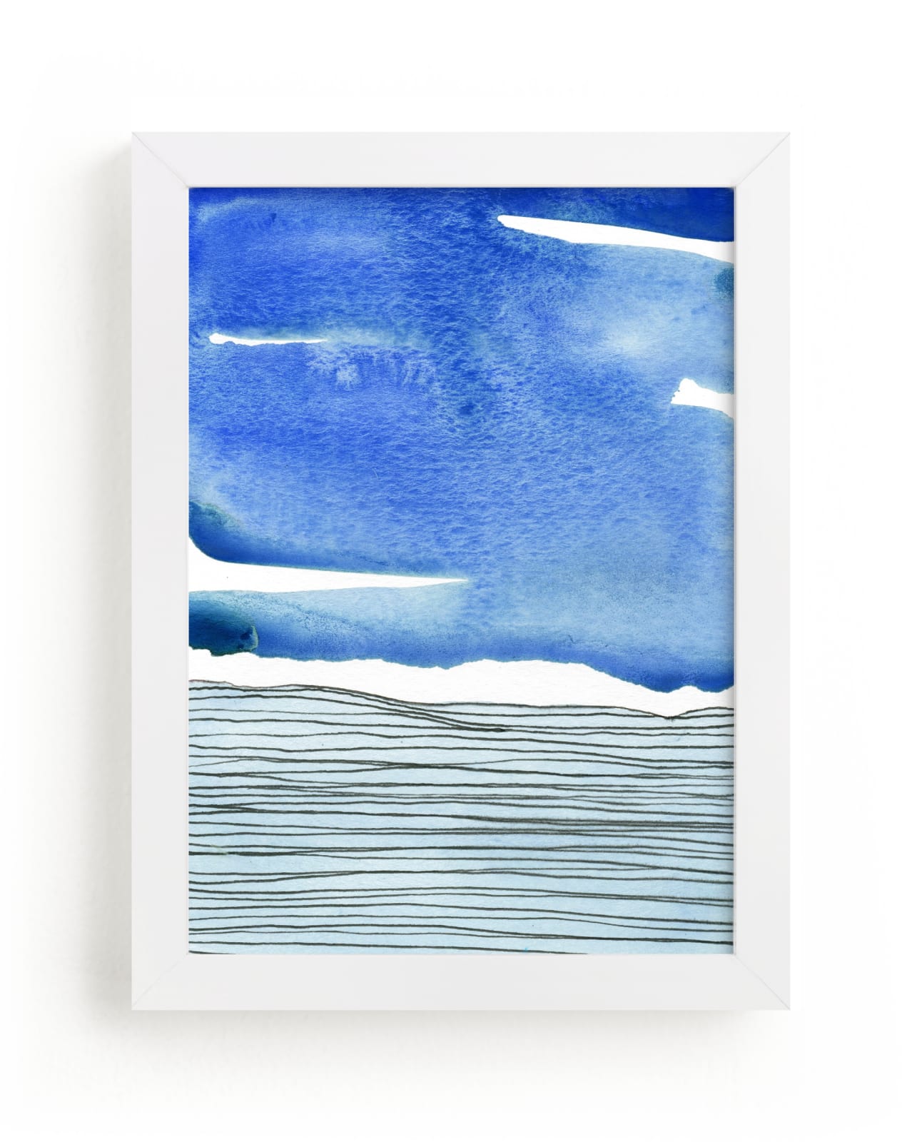 "Out To Sea I" - Limited Edition Art Print by Chelsey Scott in beautiful frame options and a variety of sizes.