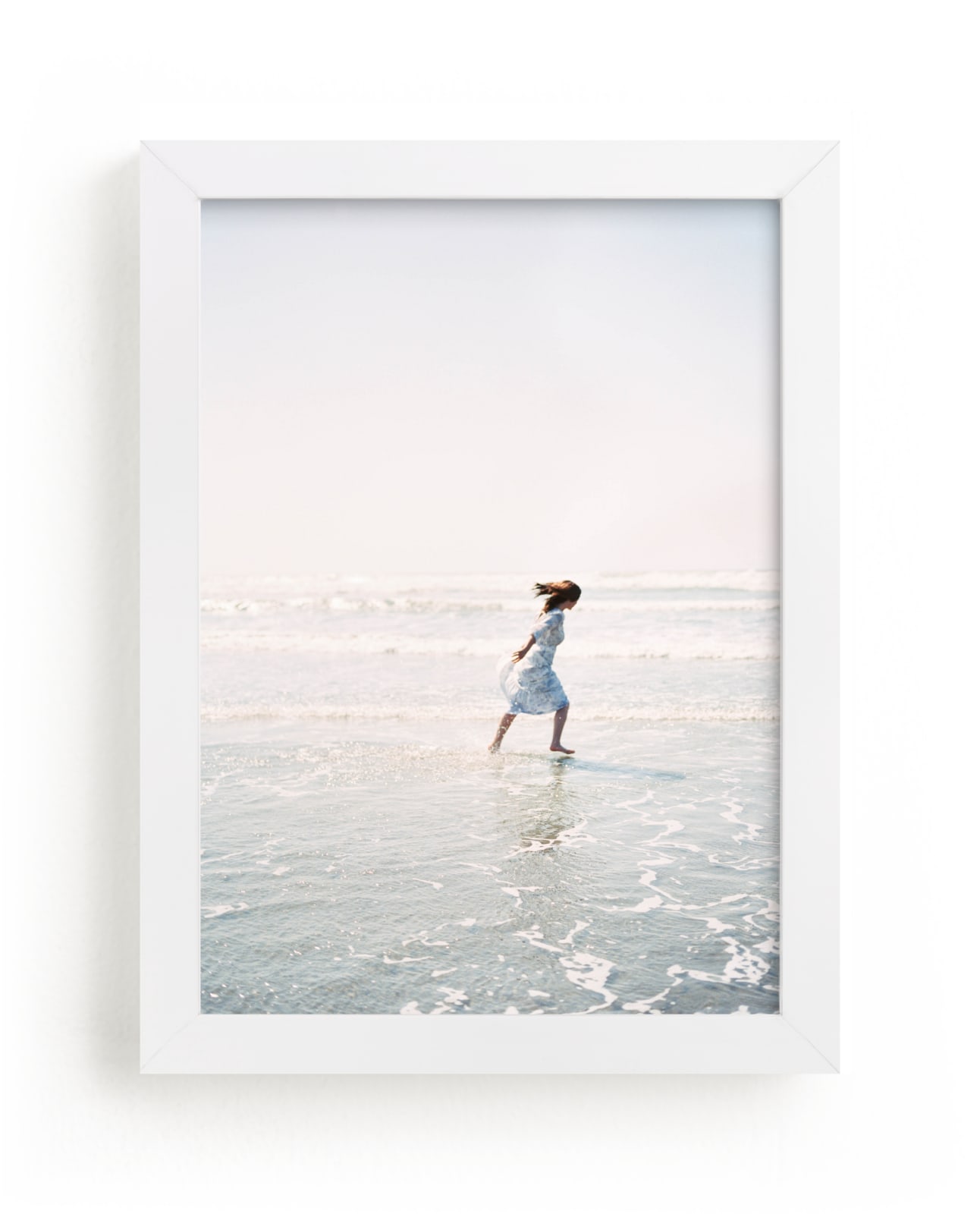 "Dreams + Waves" - Limited Edition Art Print by Jenni Kupelian in beautiful frame options and a variety of sizes.