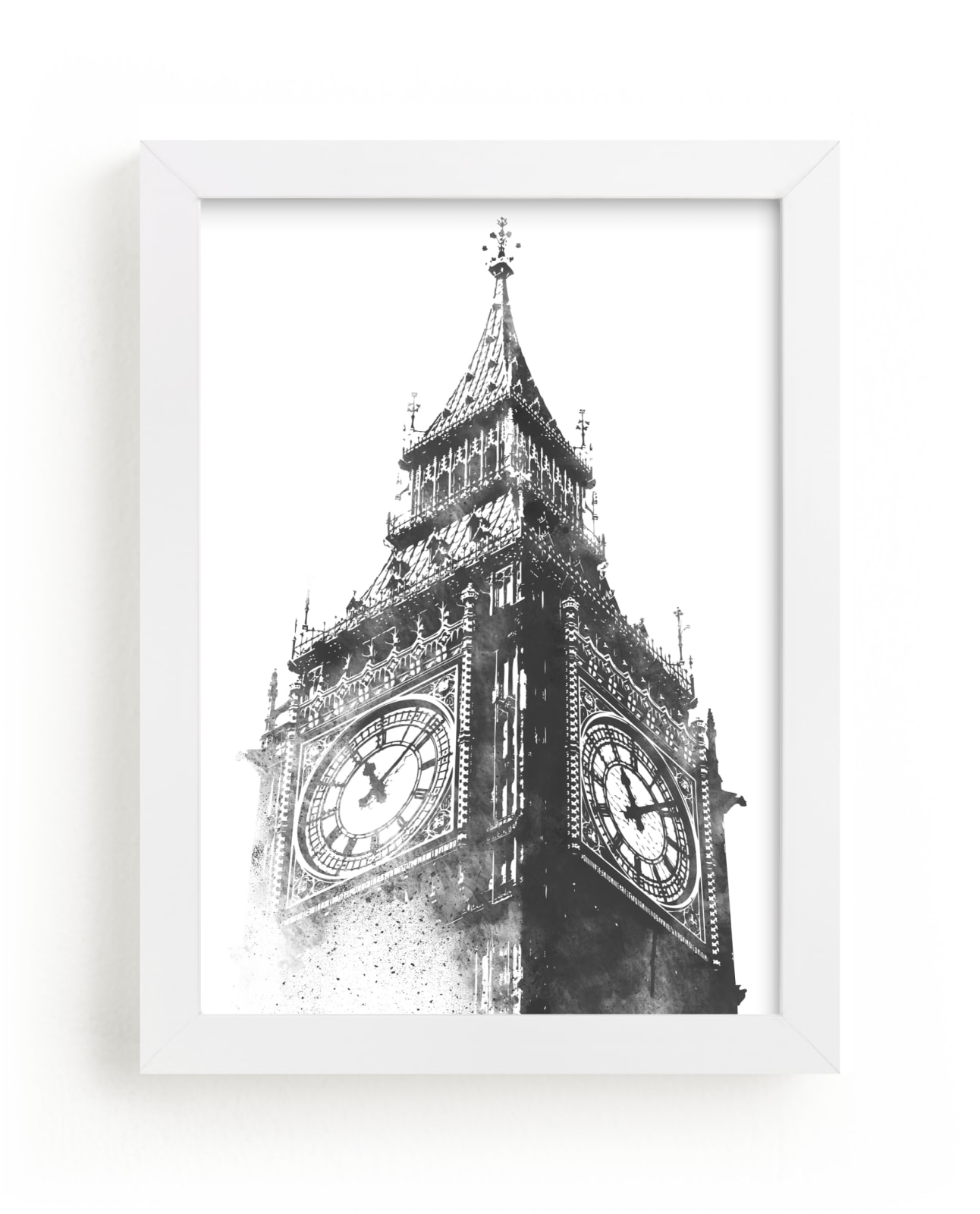 "Big Ben" - Limited Edition Art Print by Paul Berthelot in beautiful frame options and a variety of sizes.