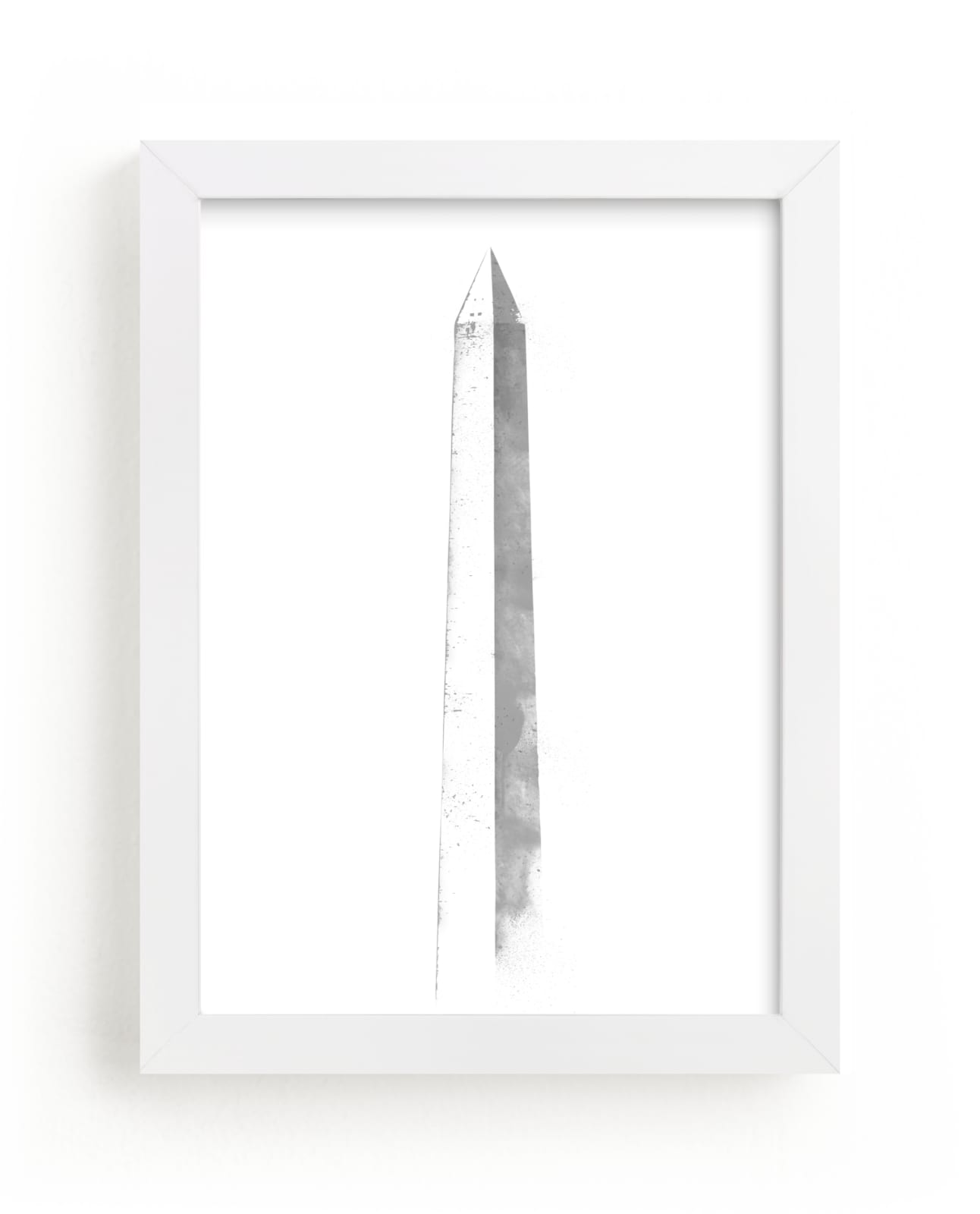 "Washington Monument" - Limited Edition Art Print by Paul Berthelot in beautiful frame options and a variety of sizes.