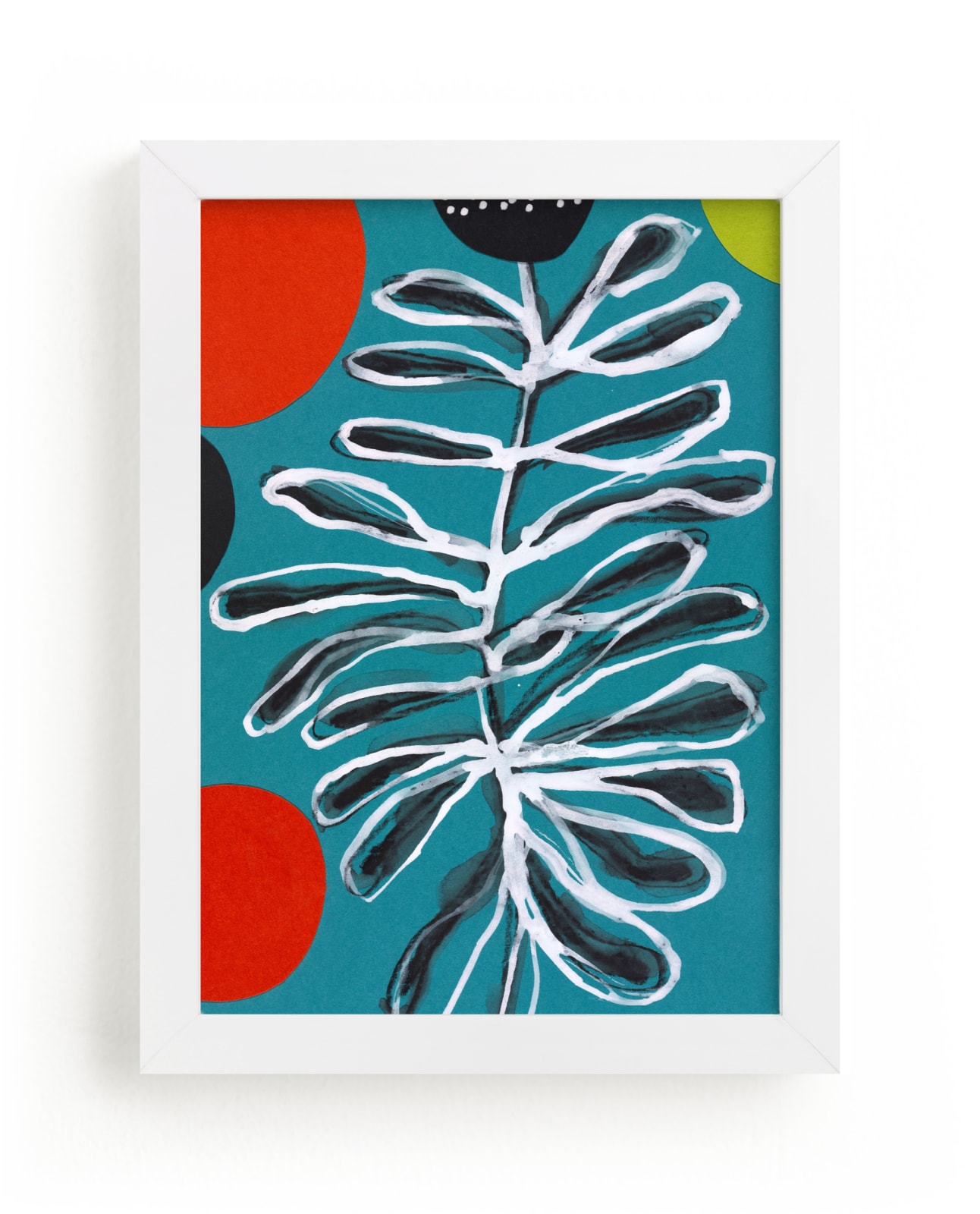 "Flower Dance" - Limited Edition Art Print by Deborah Velasquez in beautiful frame options and a variety of sizes.