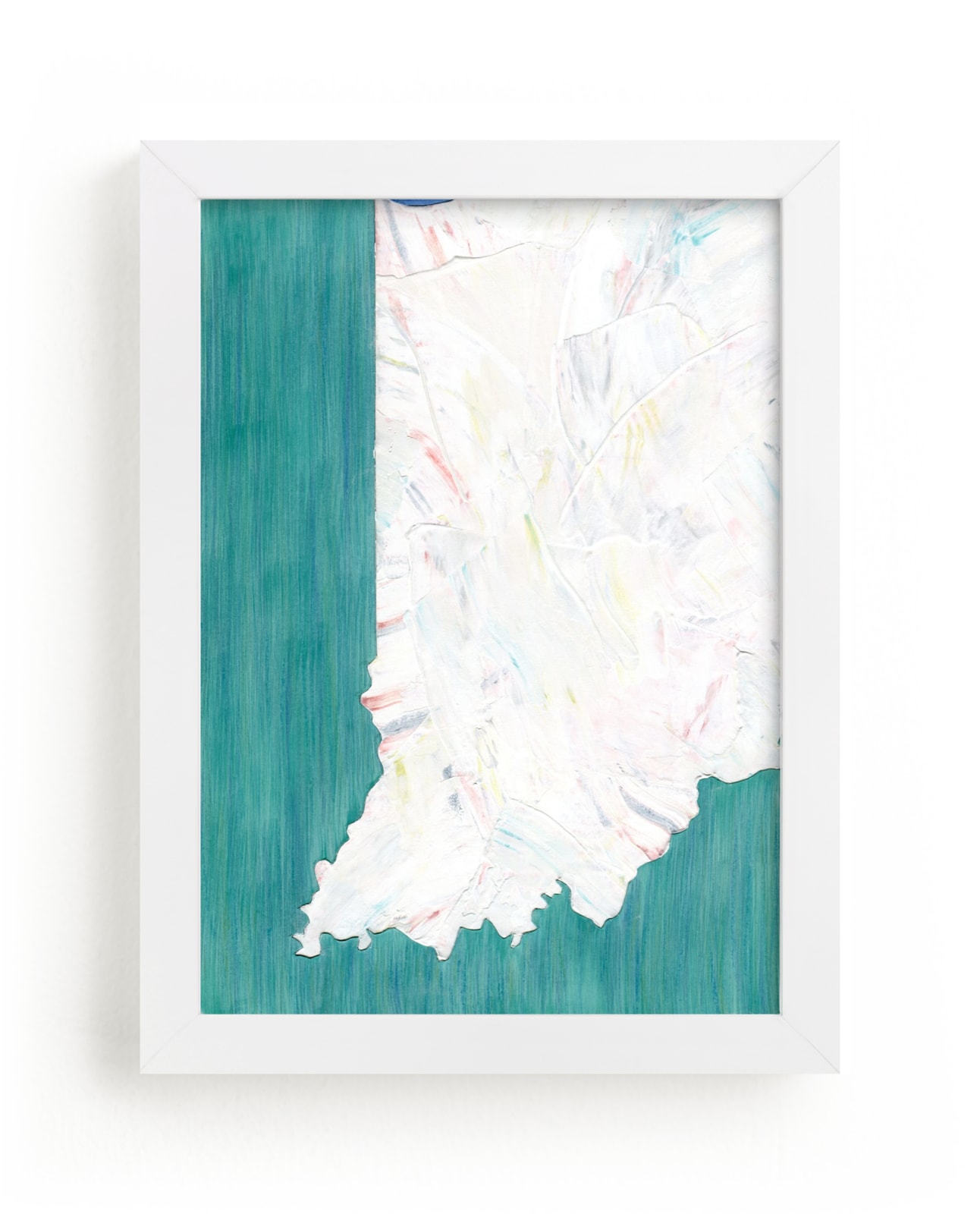 "Indiana in Paint" - Limited Edition Art Print by Denise Wong in beautiful frame options and a variety of sizes.