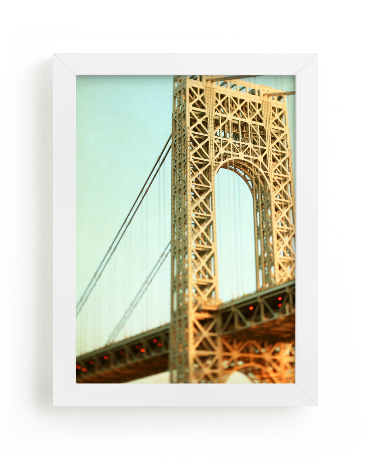 "Bridges Of New York #9" - Limited Edition Art Print by ALICIA BOCK in beautiful frame options and a variety of sizes.