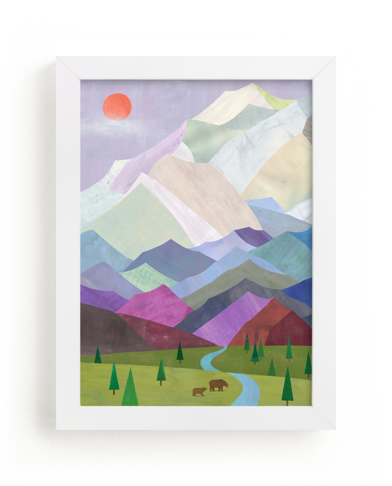 "Denali, Alaska" - Limited Edition Art Print by melanie mikecz in beautiful frame options and a variety of sizes.