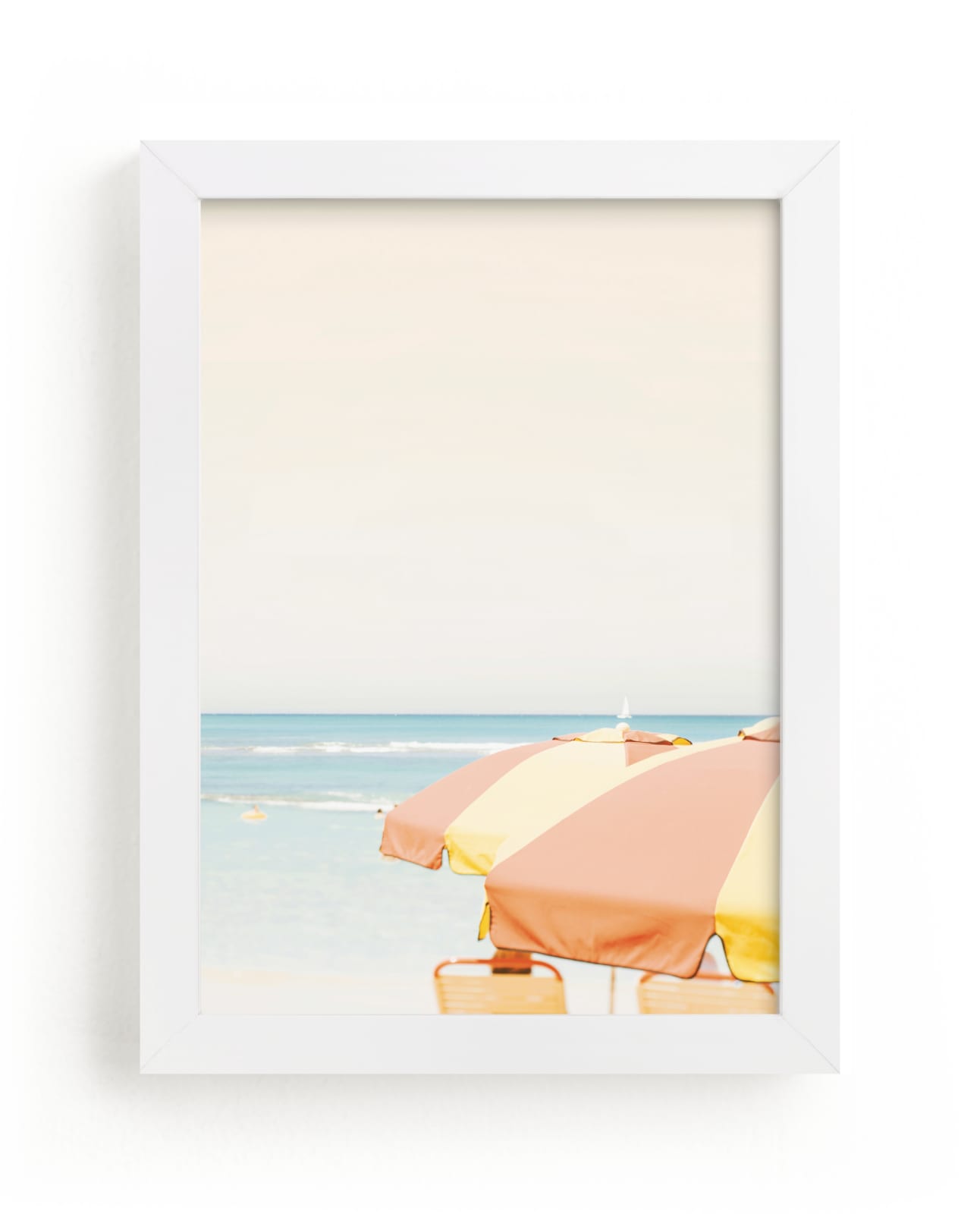 "Sunshine State" - Grownup Open Edition Non-custom Art Print by Irene Suchocki in beautiful frame options and a variety of sizes.