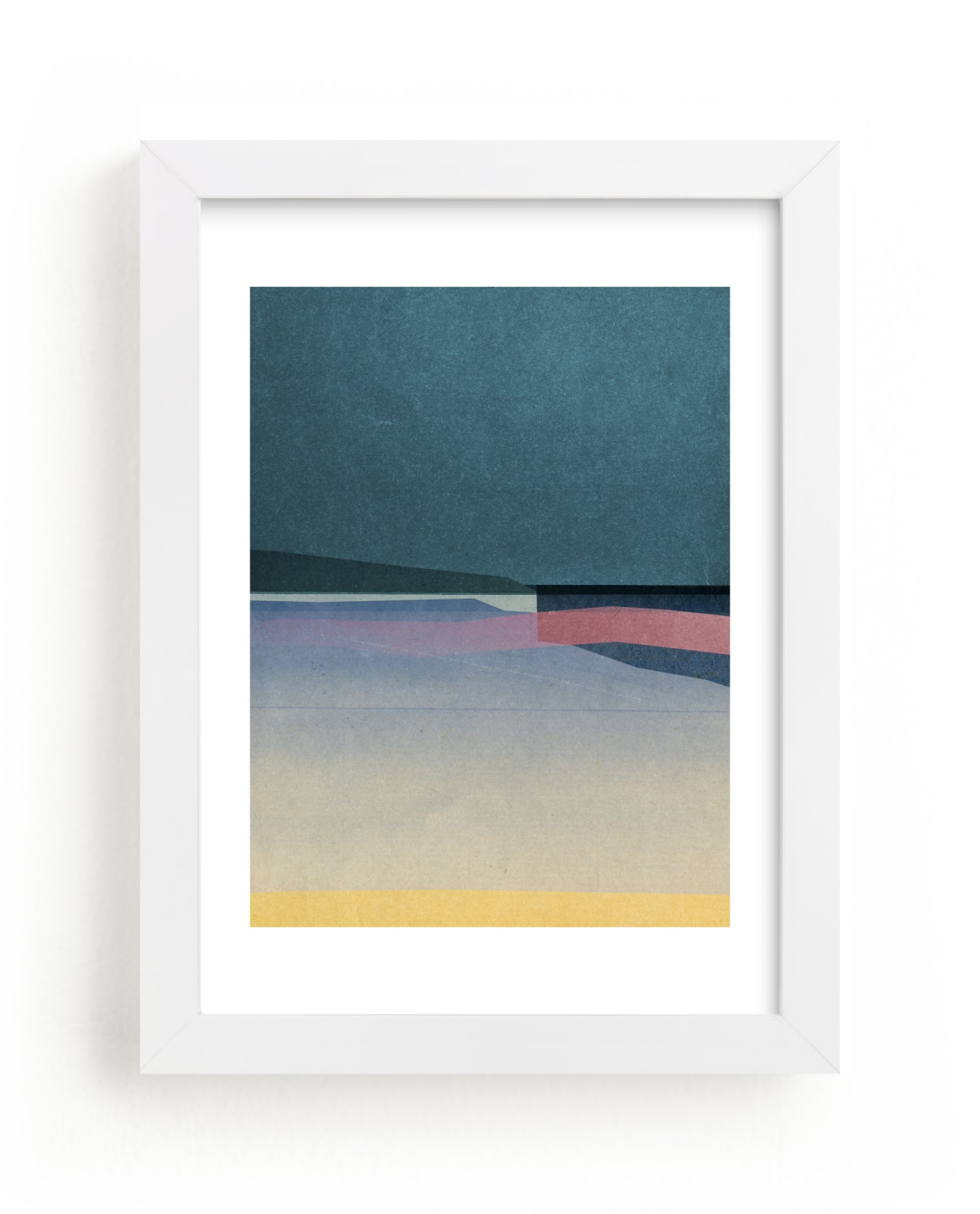 "Horizons III" - Grownup Open Edition Non-custom Art Print by Sumak Studio in beautiful frame options and a variety of sizes.