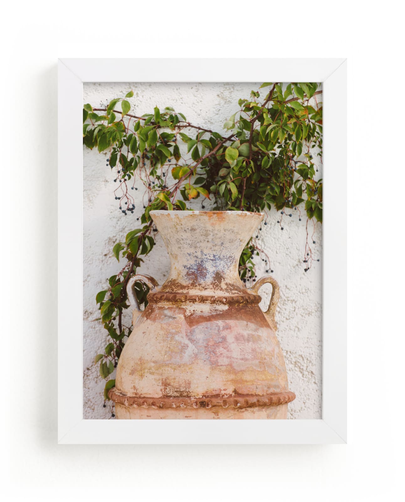 "Pottery I" - Grownup Open Edition Non-custom Art Print by Crystal Lynn Collins in beautiful frame options and a variety of sizes.