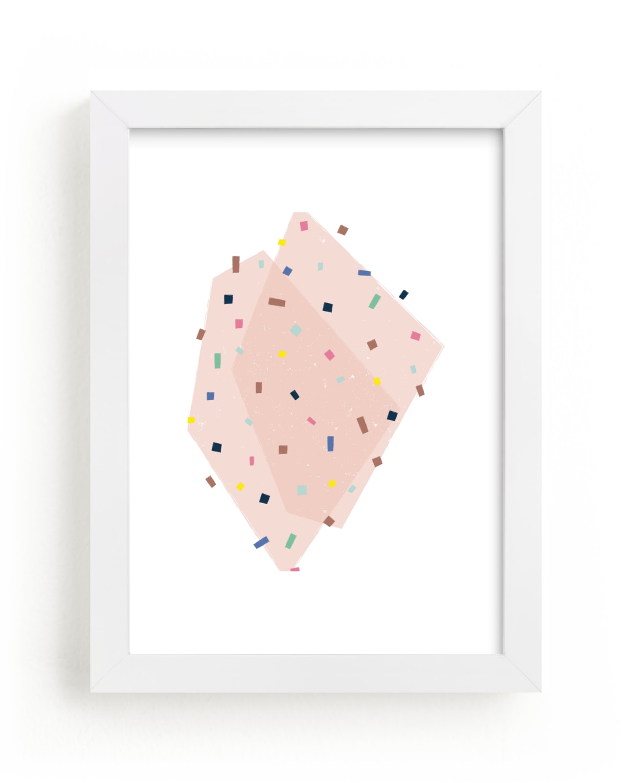 "Mod Terrazzo" - Limited Edition Art Print by Kanika Mathur in beautiful frame options and a variety of sizes.