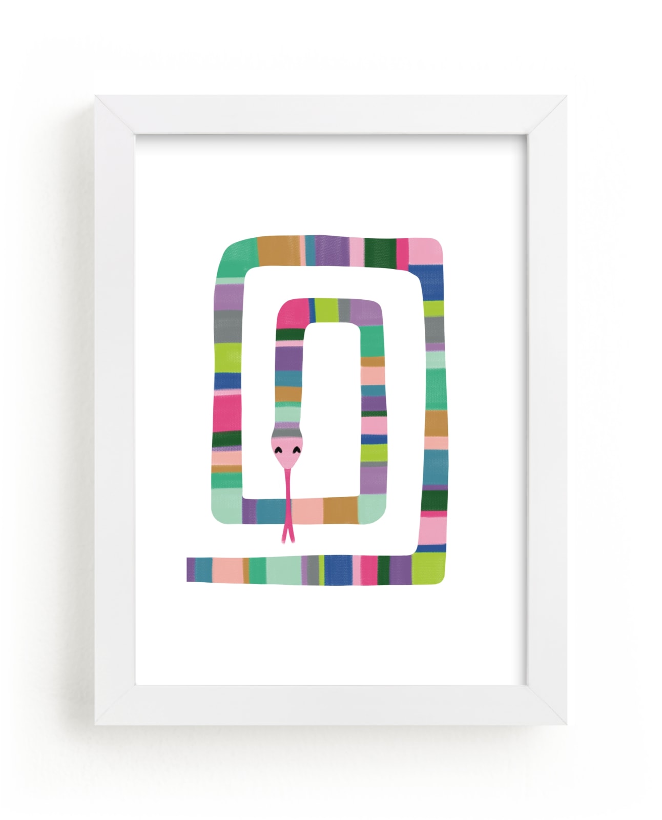 "Sssnake" - Limited Edition Art Print by Leanne Friedberg in beautiful frame options and a variety of sizes.