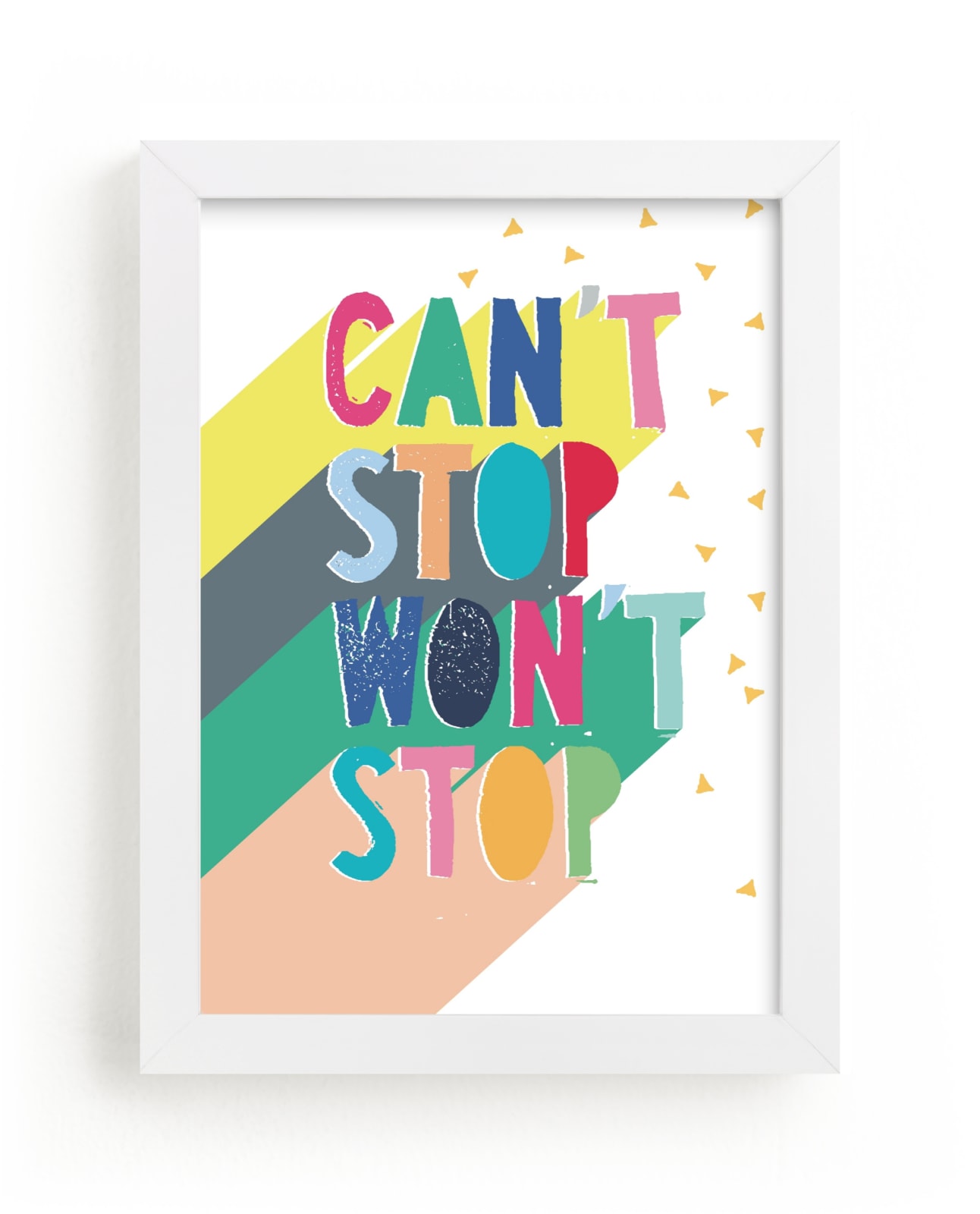 "Can't Stop" - Limited Edition Art Print by Katy Clemmans in beautiful frame options and a variety of sizes.