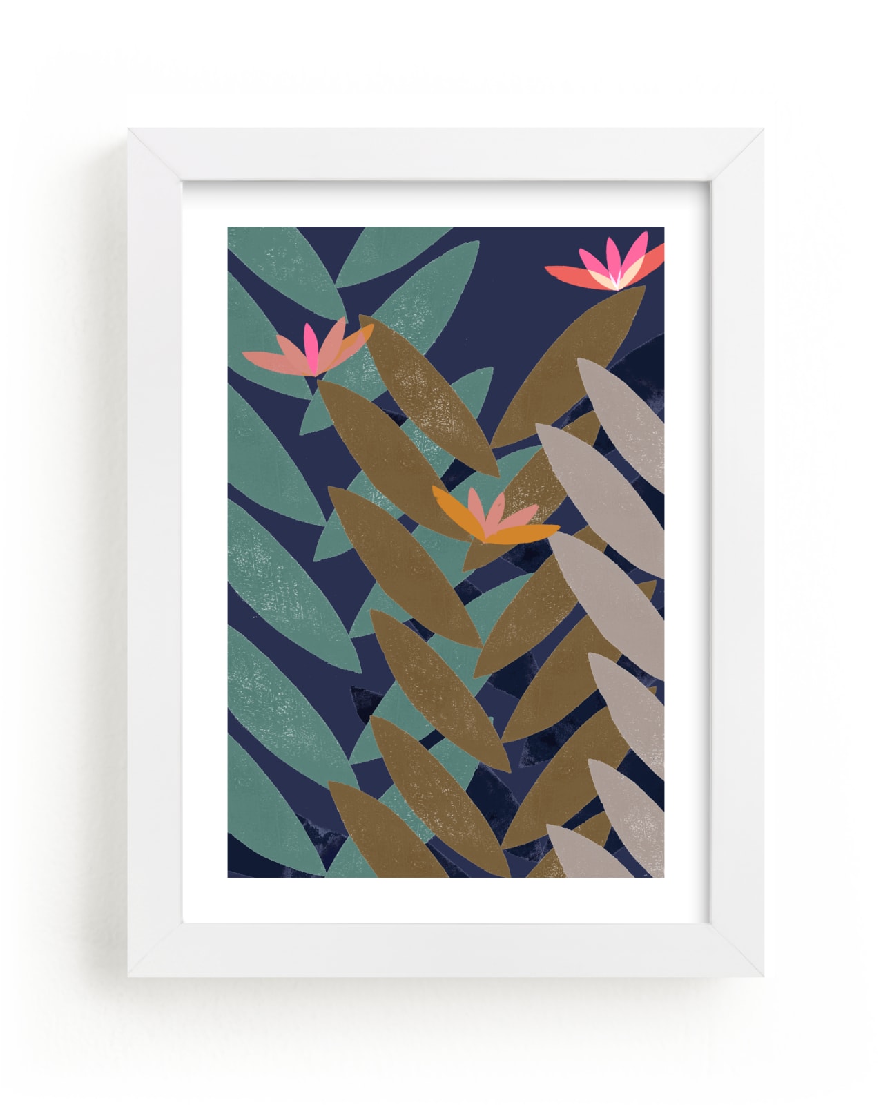 "Bromelias" - Limited Edition Art Print by Bethania Lima in beautiful frame options and a variety of sizes.
