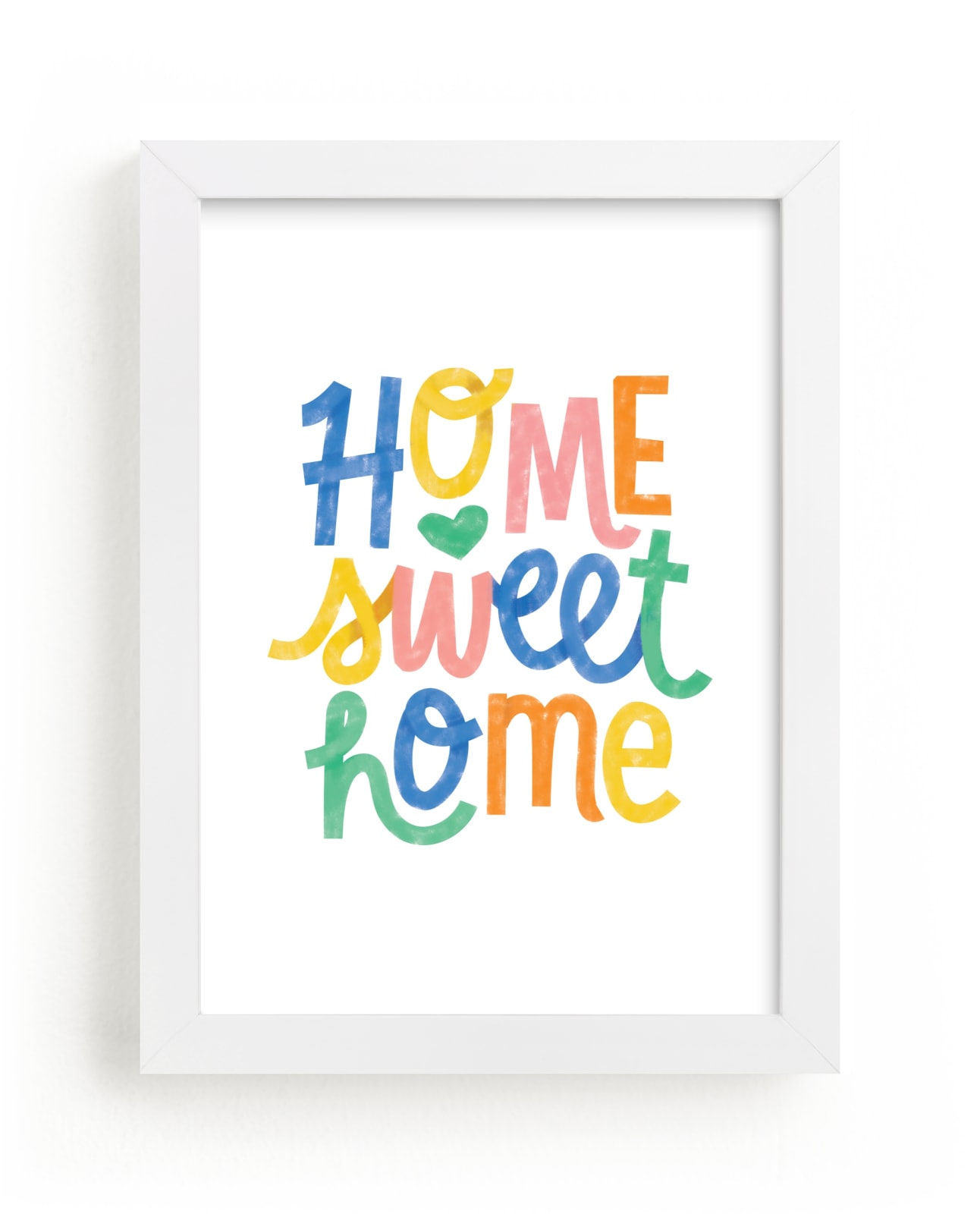 "Home Sweet Home" - Limited Edition Art Print by Ariel Rutland in beautiful frame options and a variety of sizes.