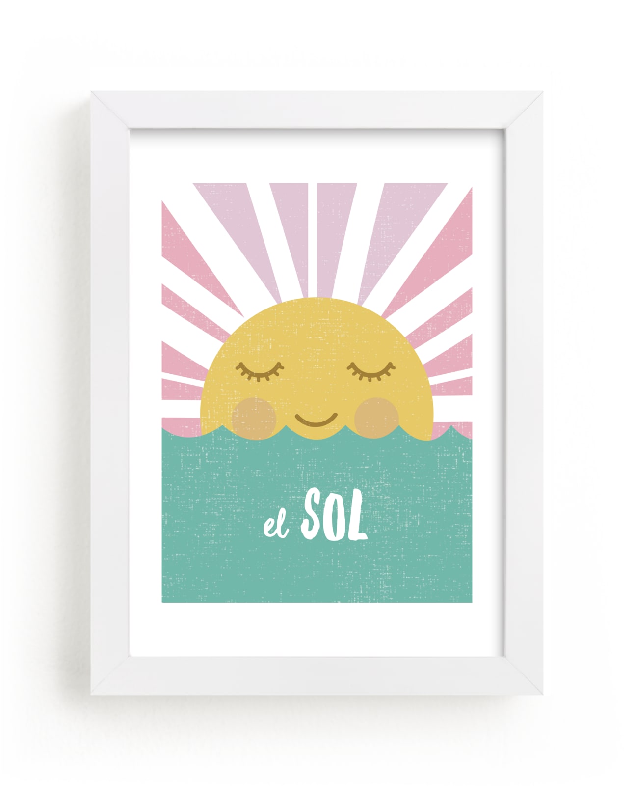 "El Sol" - Limited Edition Art Print by merry mack creative in beautiful frame options and a variety of sizes.