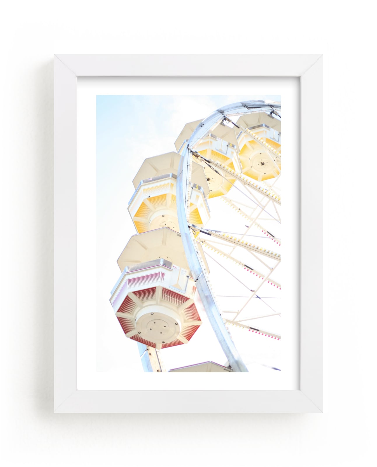 "Puyallup Merry Go Round" - Limited Edition Art Print by Sharon Rowan in beautiful frame options and a variety of sizes.