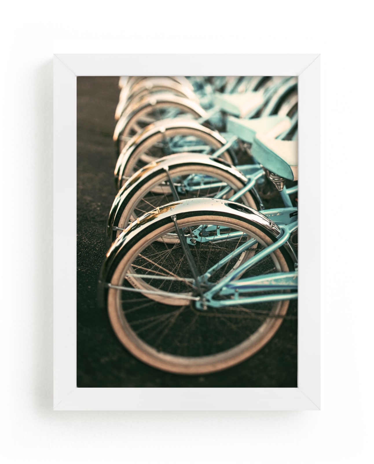 "Let's All Ride" - Limited Edition Art Print by ALICIA BOCK in beautiful frame options and a variety of sizes.