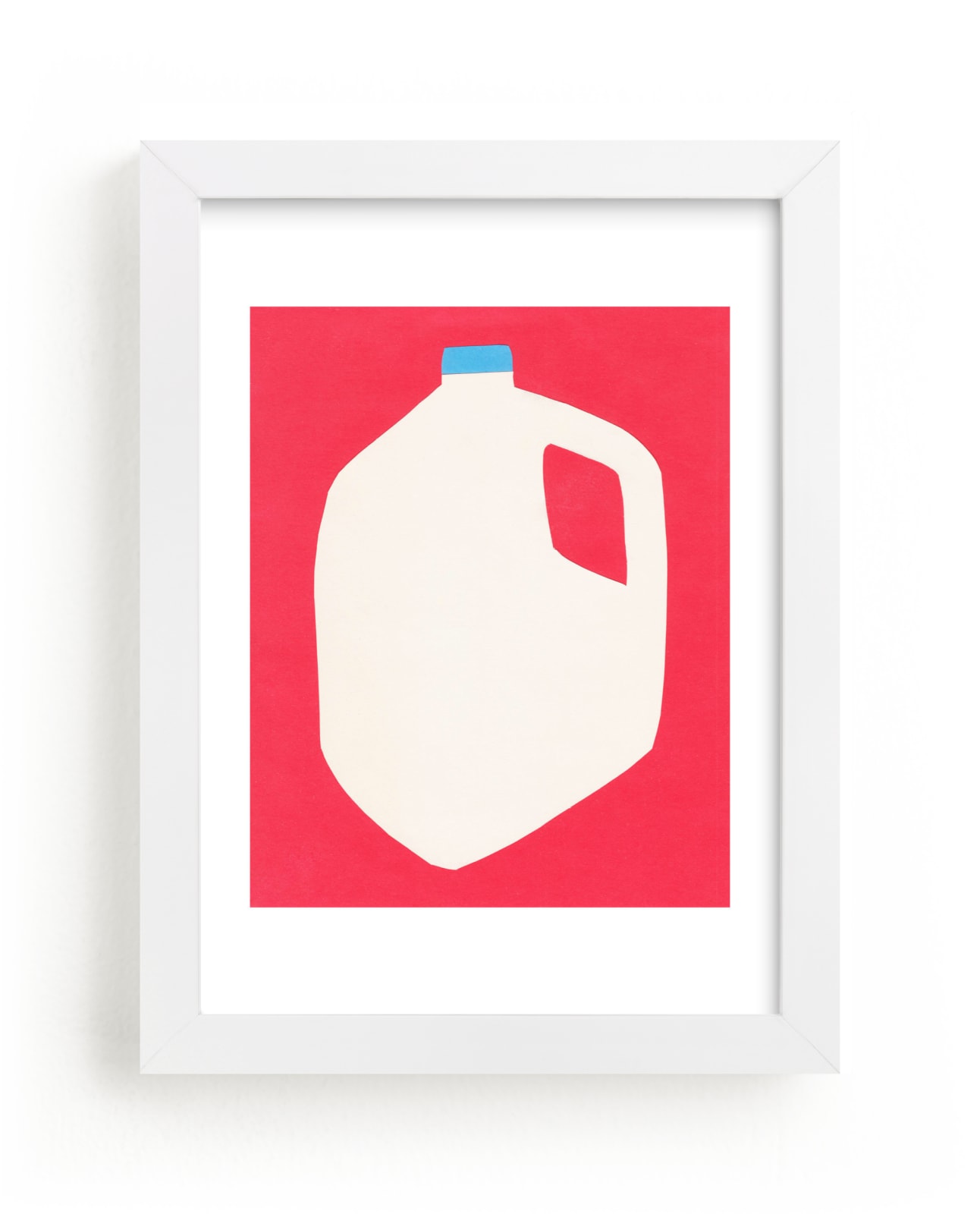 "Two Percent Milk" - Limited Edition Art Print by Elliot Stokes in beautiful frame options and a variety of sizes.