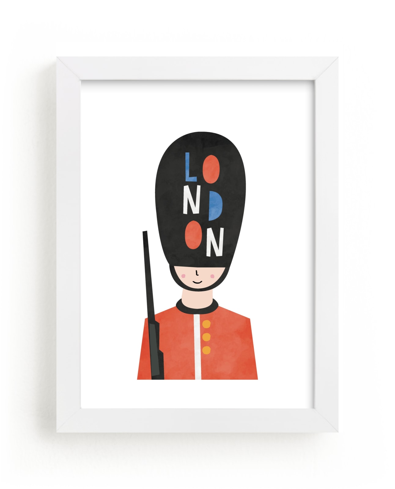 "Royal Guard" - Limited Edition Art Print by Nazia Hyder in beautiful frame options and a variety of sizes.