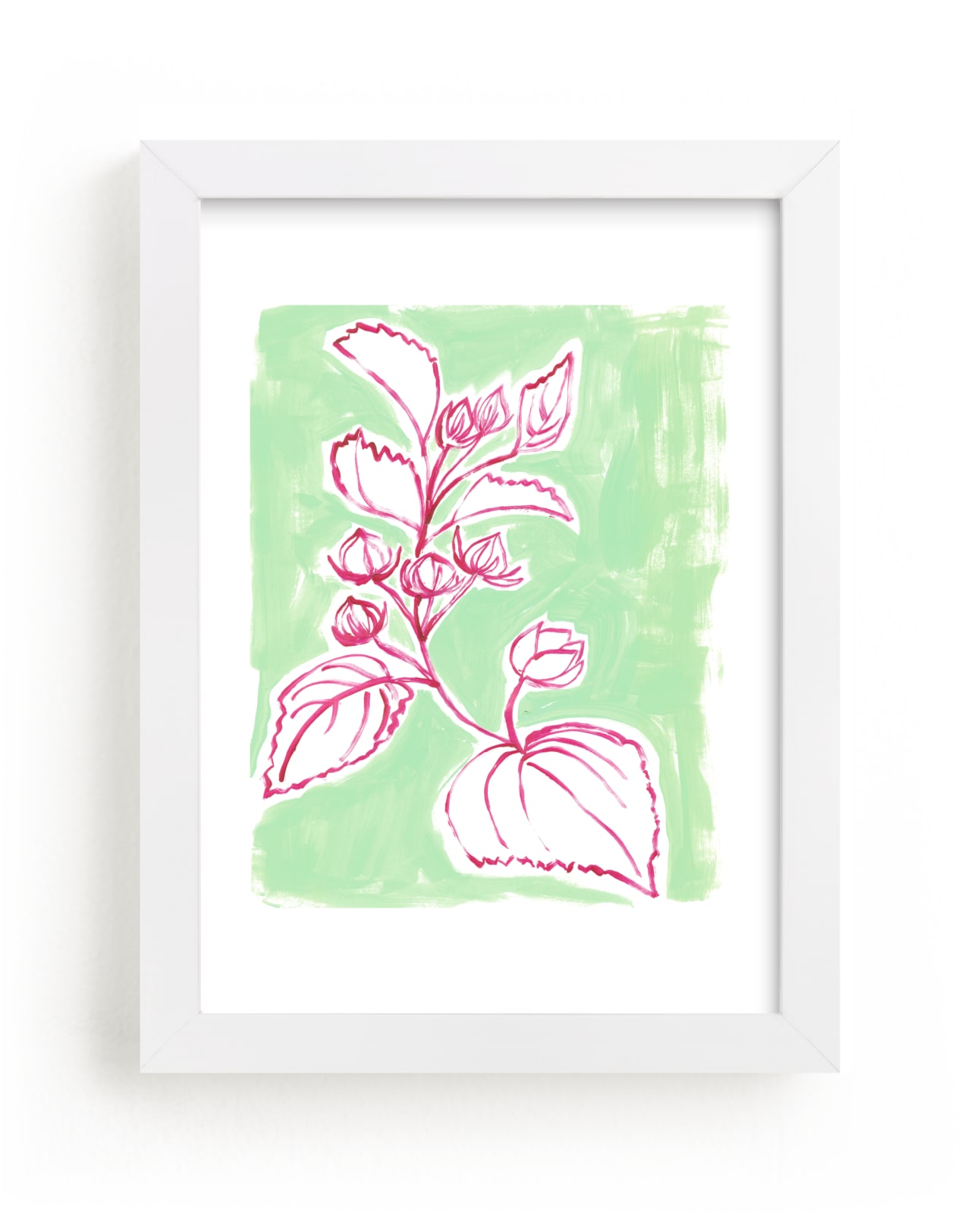 "Lush Botanical Gallery IV" - Limited Edition Art Print by Lise Gulassa in beautiful frame options and a variety of sizes.