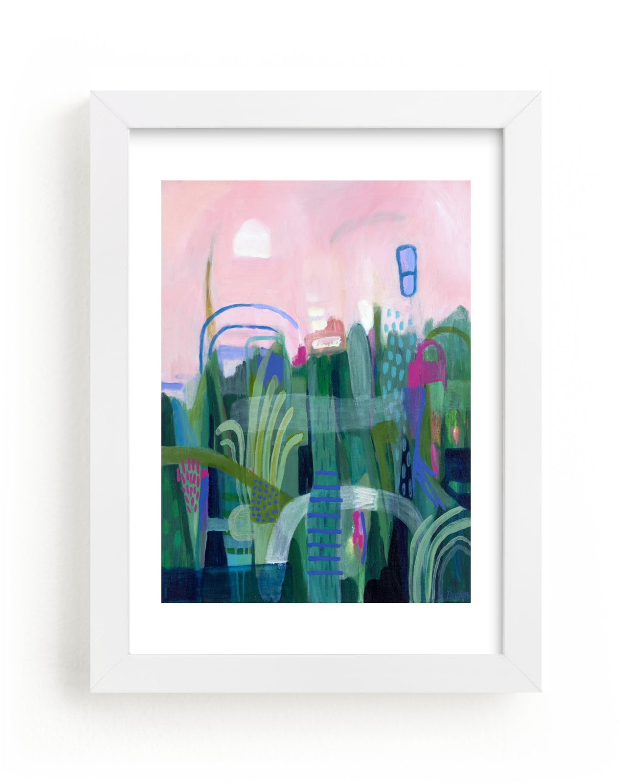 "Feel So Fine" - Limited Edition Art Print by Sarina Diakos in beautiful frame options and a variety of sizes.