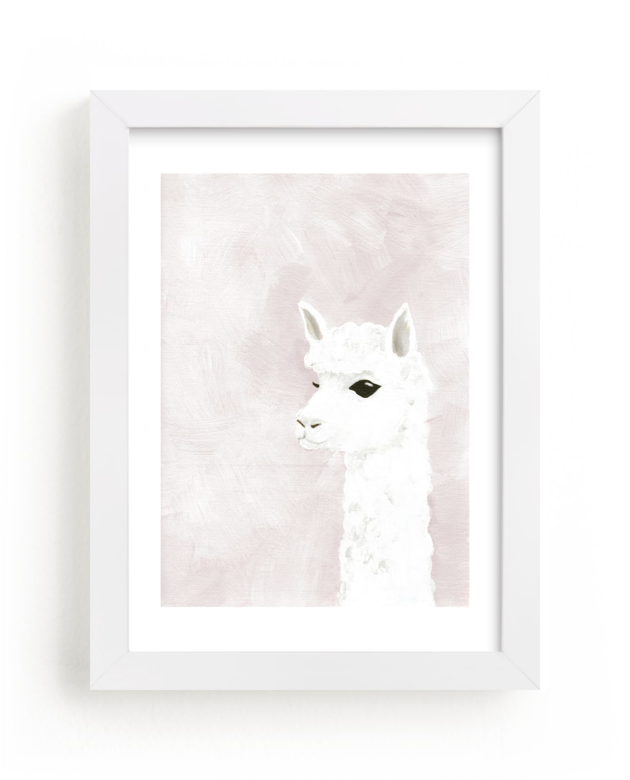 "Alpaca" by Stacey Hill in beautiful frame options and a variety of sizes.