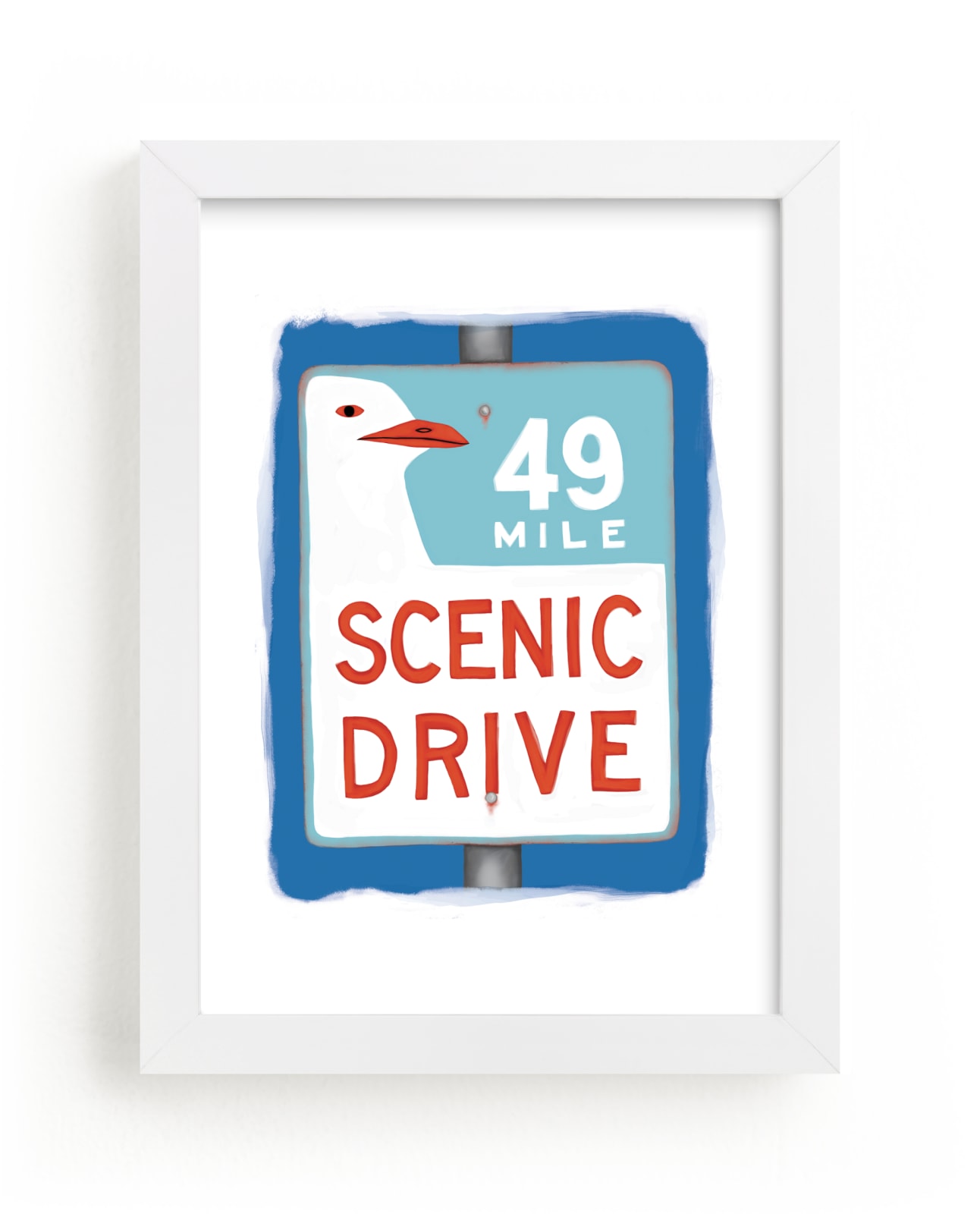"Scenic Drive" by Kerry Doyle in beautiful frame options and a variety of sizes.