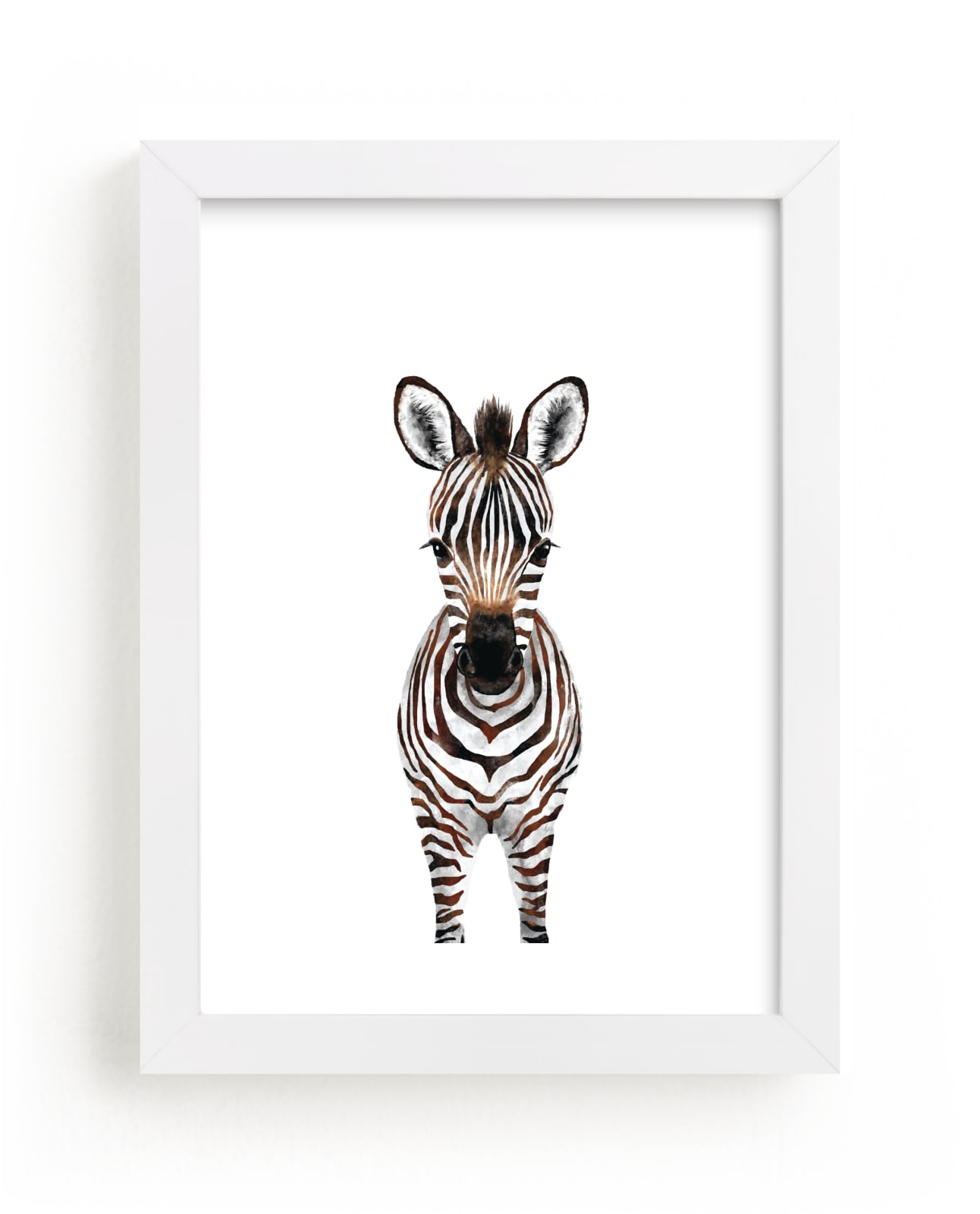"Baby Zebra 2" by Cass Loh in beautiful frame options and a variety of sizes.