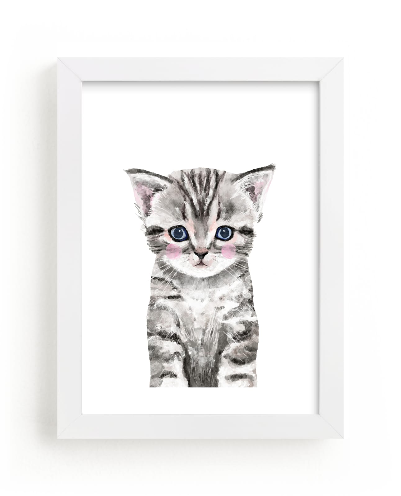 "Baby Kitten" by Cass Loh in beautiful frame options and a variety of sizes.